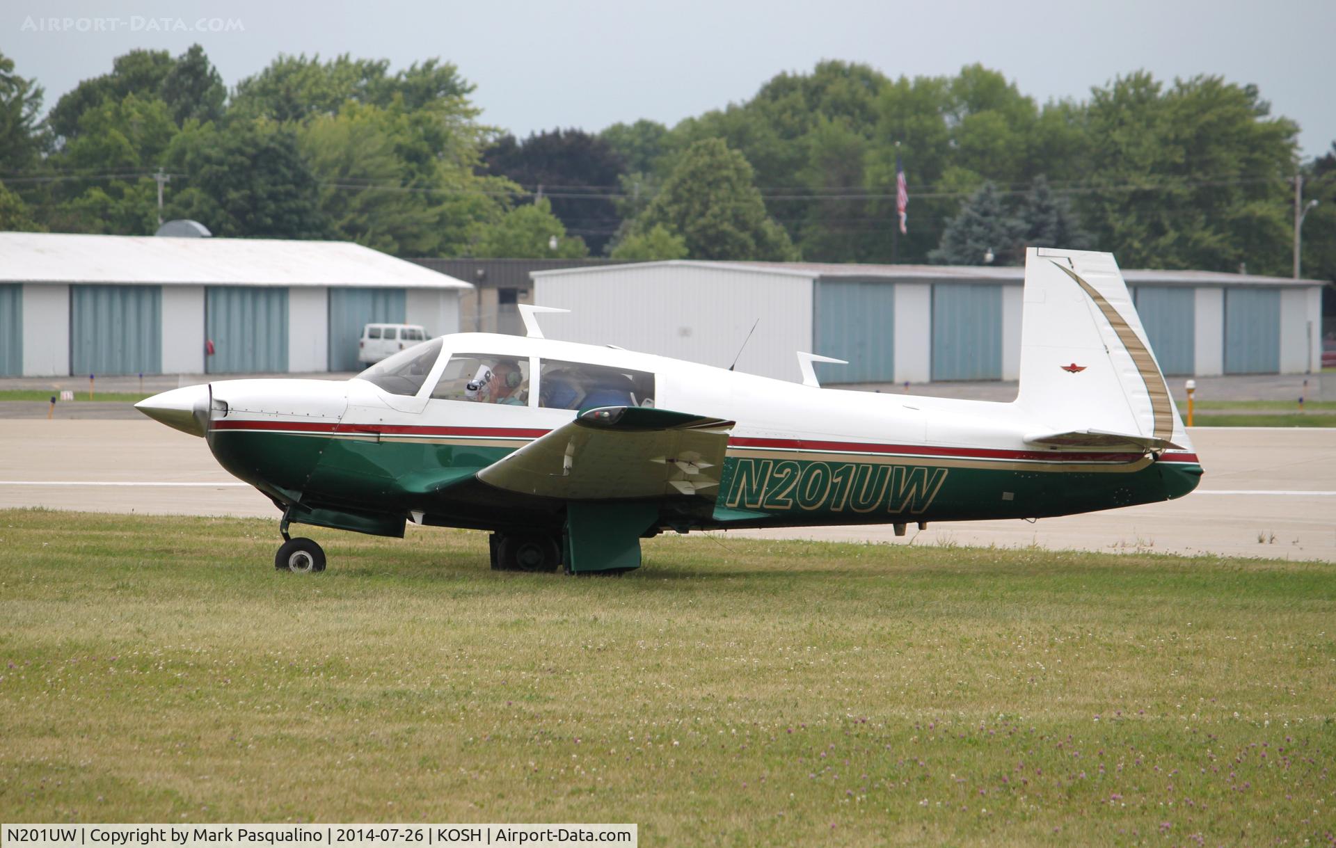 N201UW, 1977 Mooney M20J 201 C/N 24-0390, Mooney M20J
