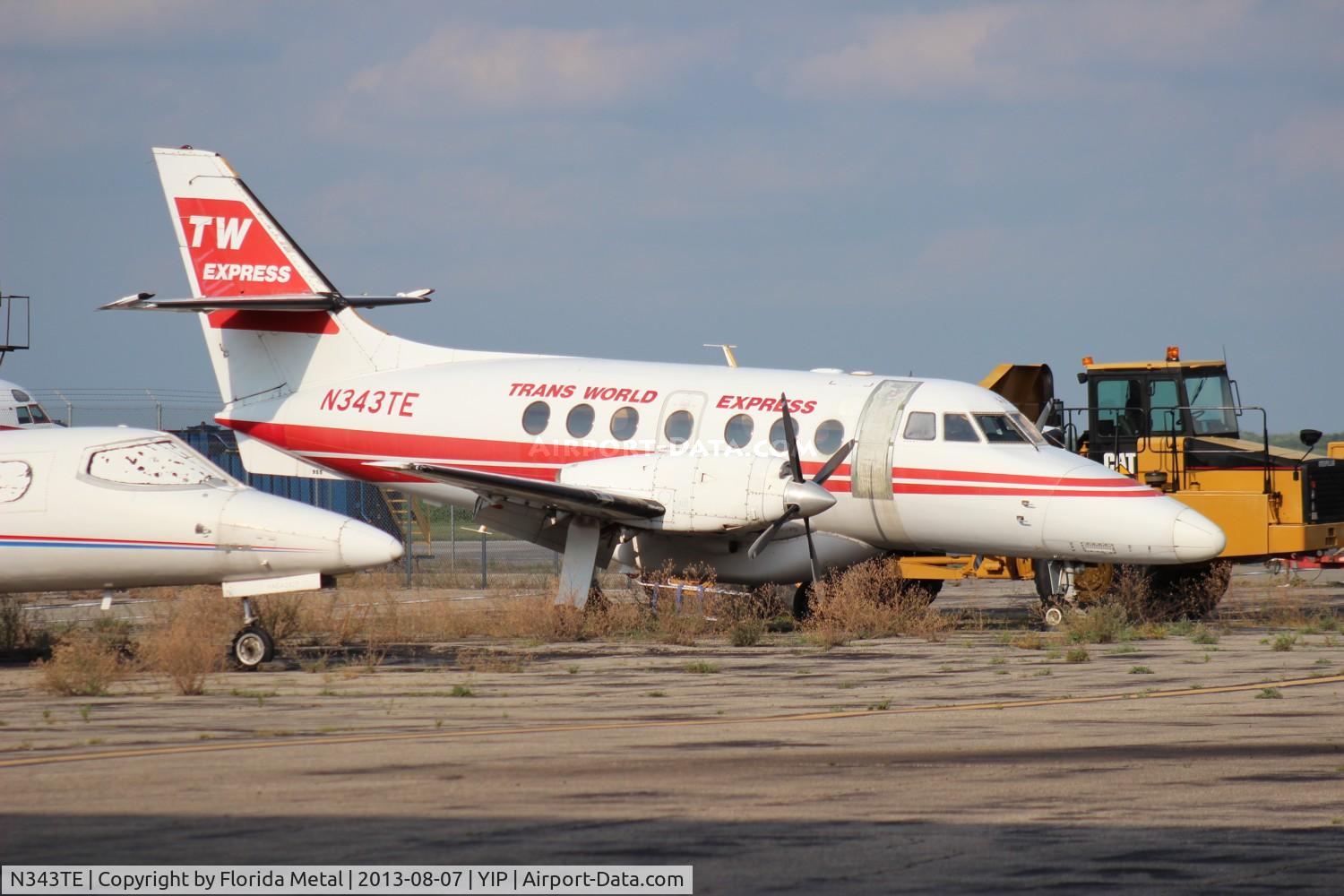 N343TE, British Aerospace BAe-3201 Jetstream C/N 955, Ex TW Express Jetstream 32