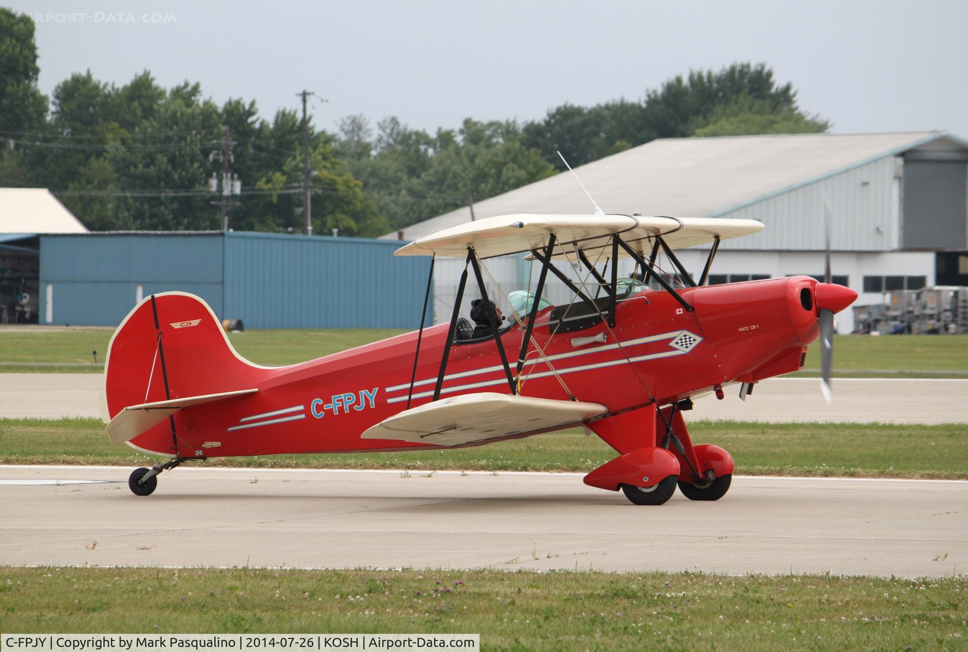 C-FPJY, 1994 Hatz CB-1 C/N 294, Hatz CB-1
