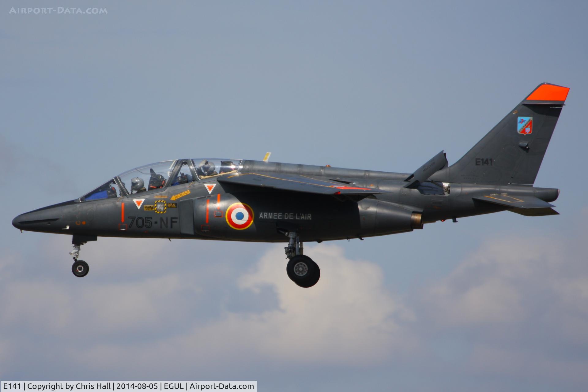E141, Dassault-Dornier Alpha Jet E C/N E141, Armée de l'Air