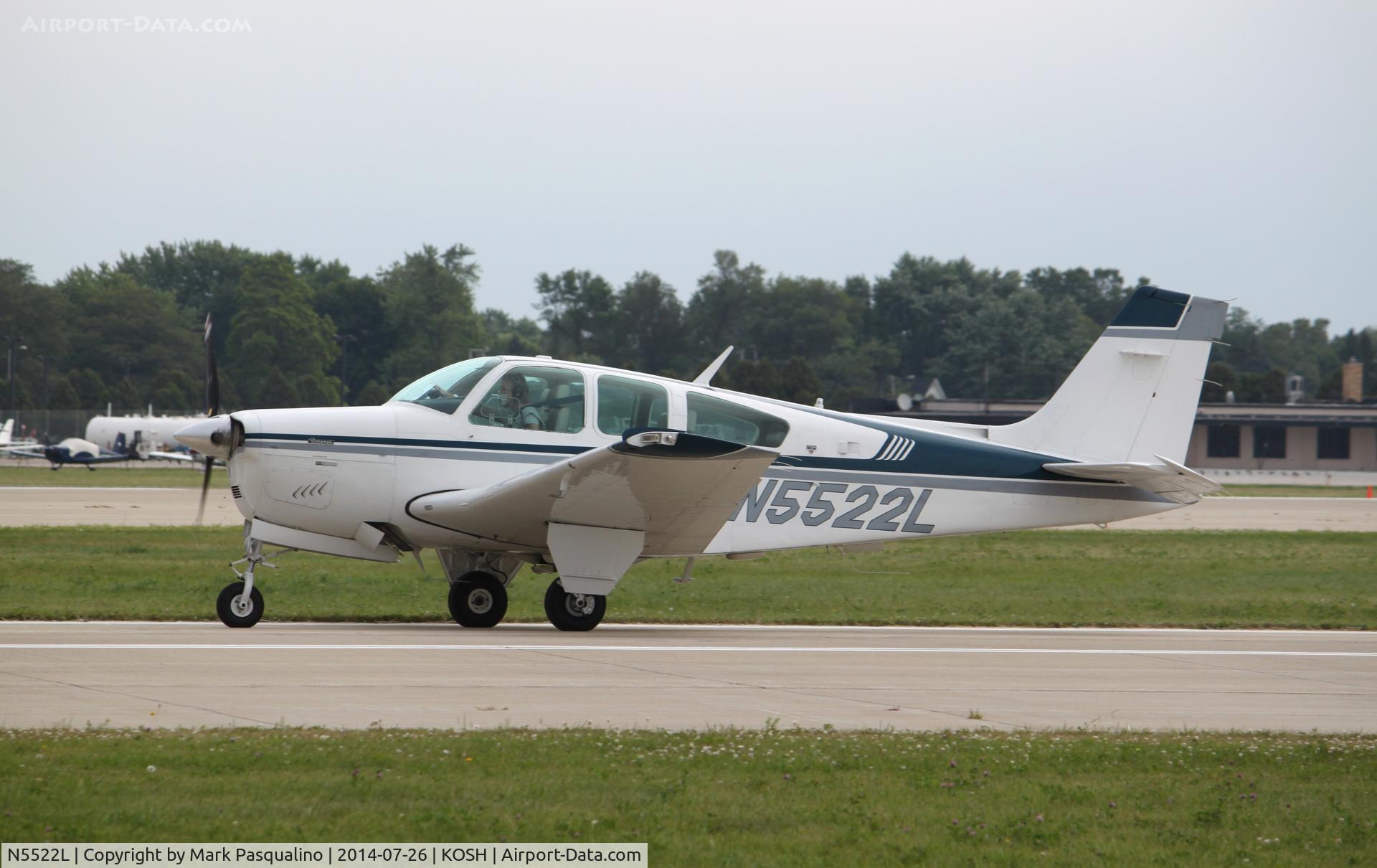 N5522L, 1989 Beech F33A Bonanza C/N CE-1399, Beech F33A