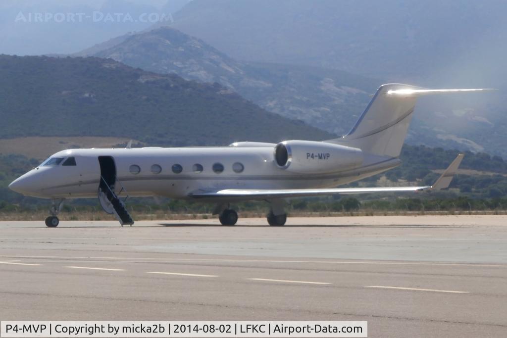 P4-MVP, 2012 Gulfstream Aerospace GIV-X (G450) C/N 4247, Parked