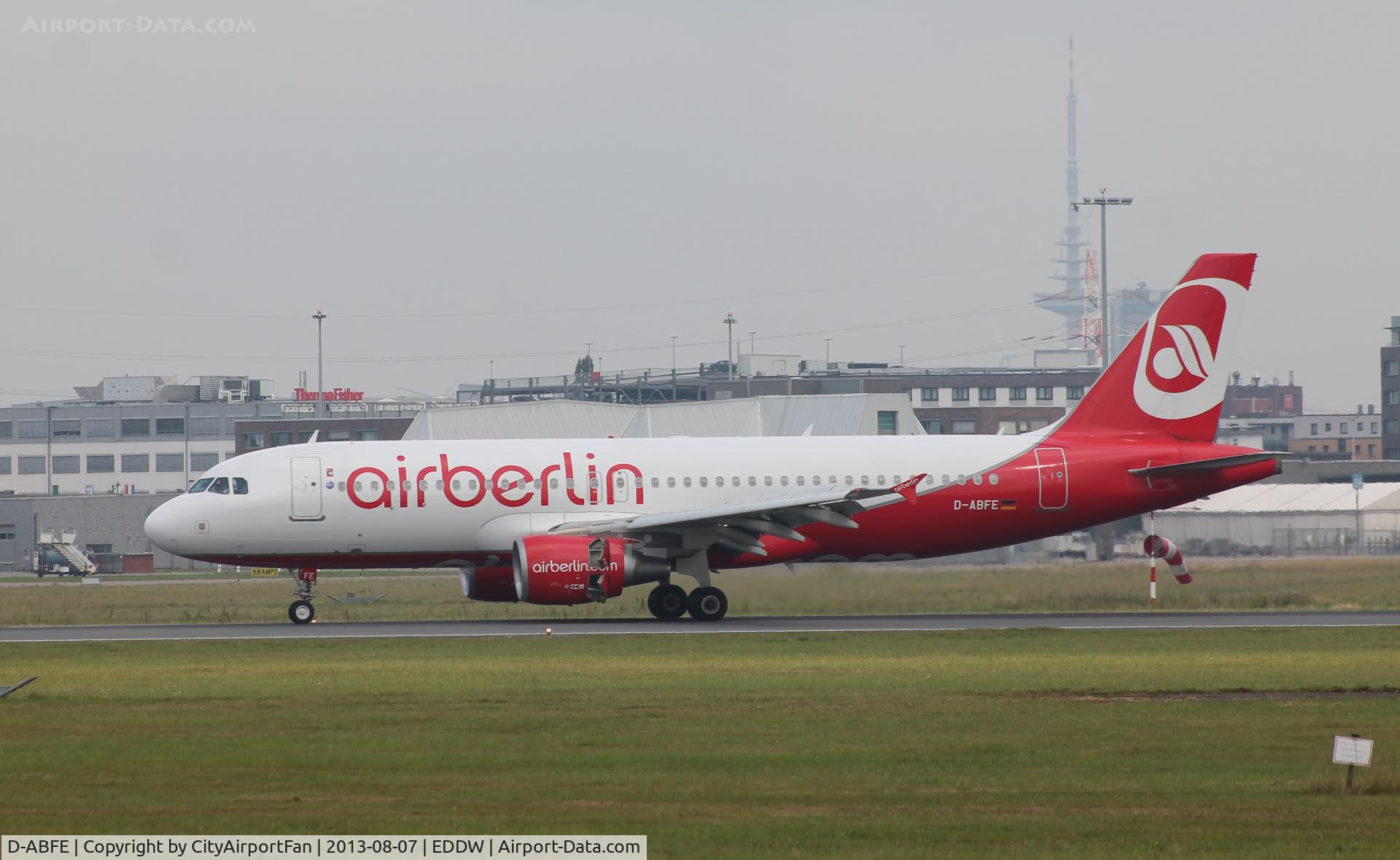 D-ABFE, 2010 Airbus A320-214 C/N 4269, Bremen, 07.08.2014