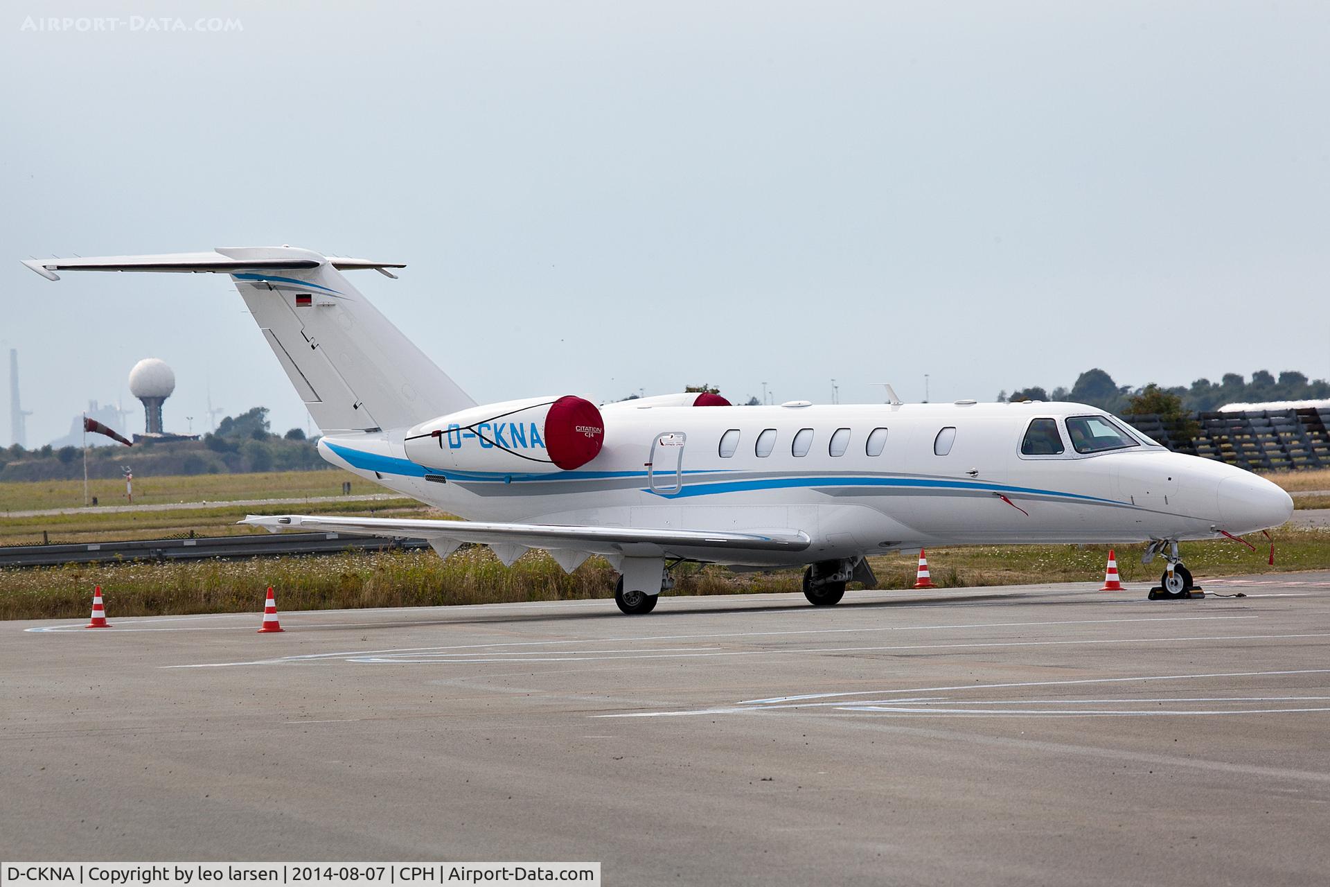 D-CKNA, 2012 Cessna 525C CitationJet CJ4 C/N 525C-0108, Copenhagen Kastrup 7.8.14
