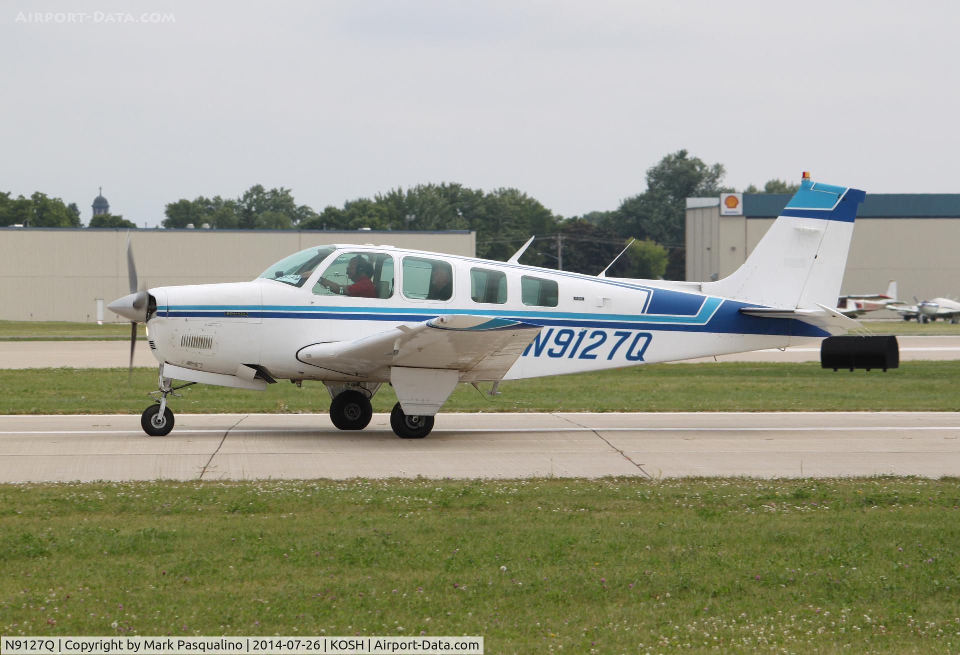 N9127Q, 1971 Beech A36 Bonanza 36 C/N E-245, Beech A36