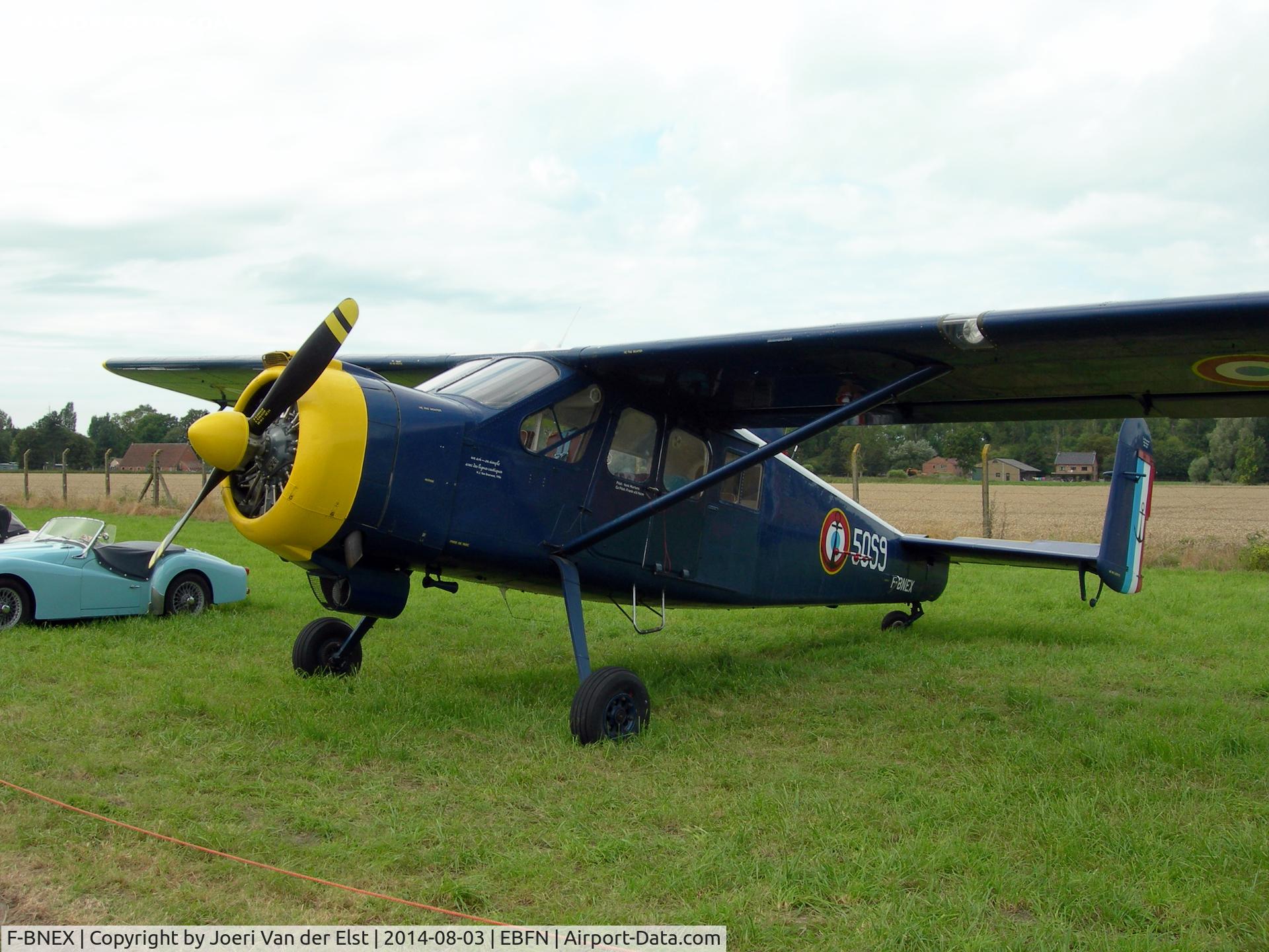 F-BNEX, 1958 Max Holste MH-1521C-1 Broussard C/N 108, Fly-in Koksijde 2014