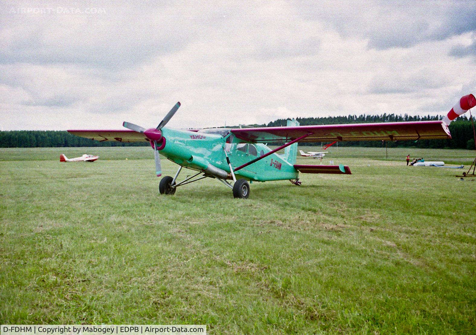 D-FDHM, 1969 Pilatus PC-6/C1-H2 Turbo Porter C/N 688, @ Breitscheid 1995.