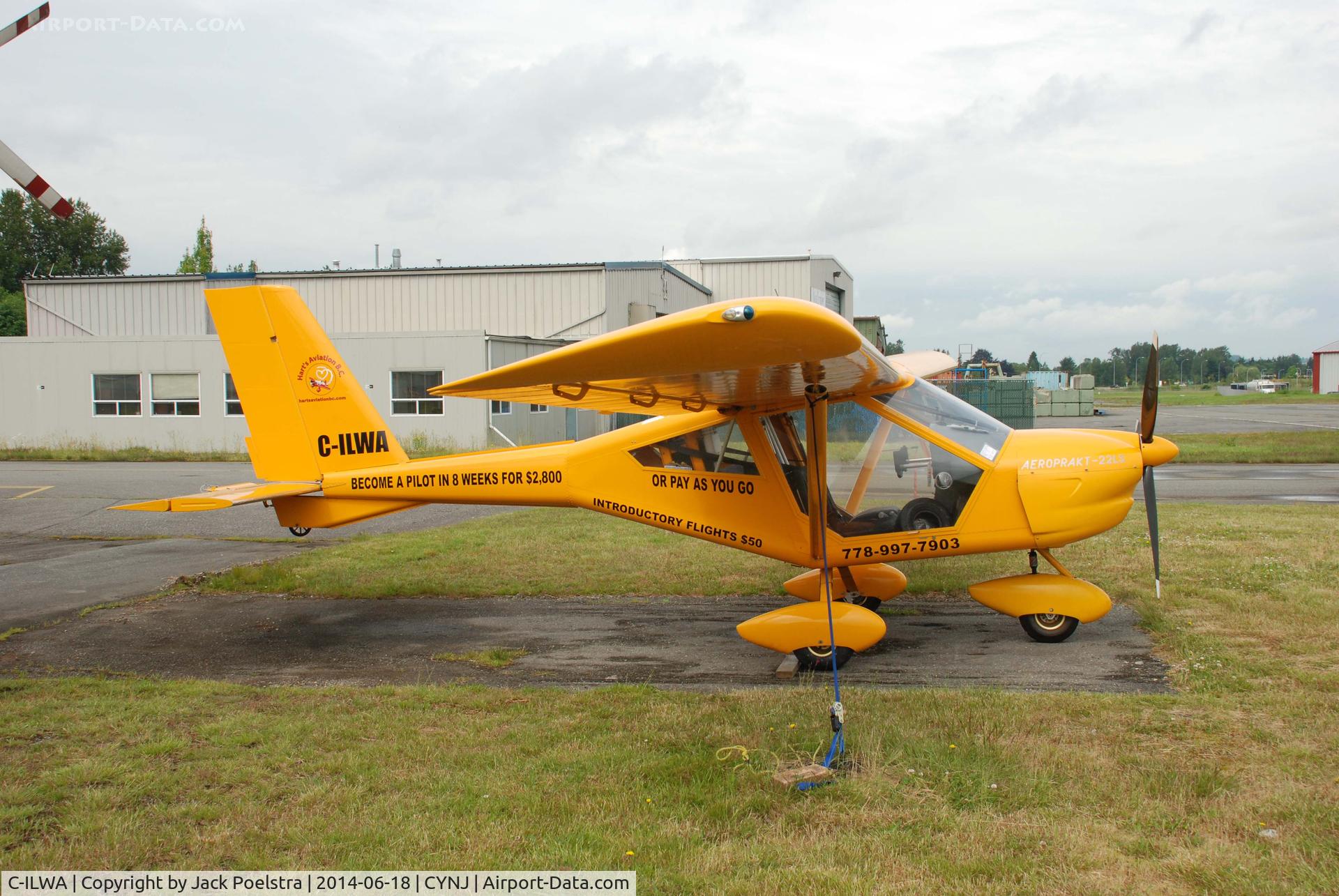 C-ILWA, 2009 Aeroprakt A-22LS Foxbat C/N 008, C-ILWA at Langley airport BC