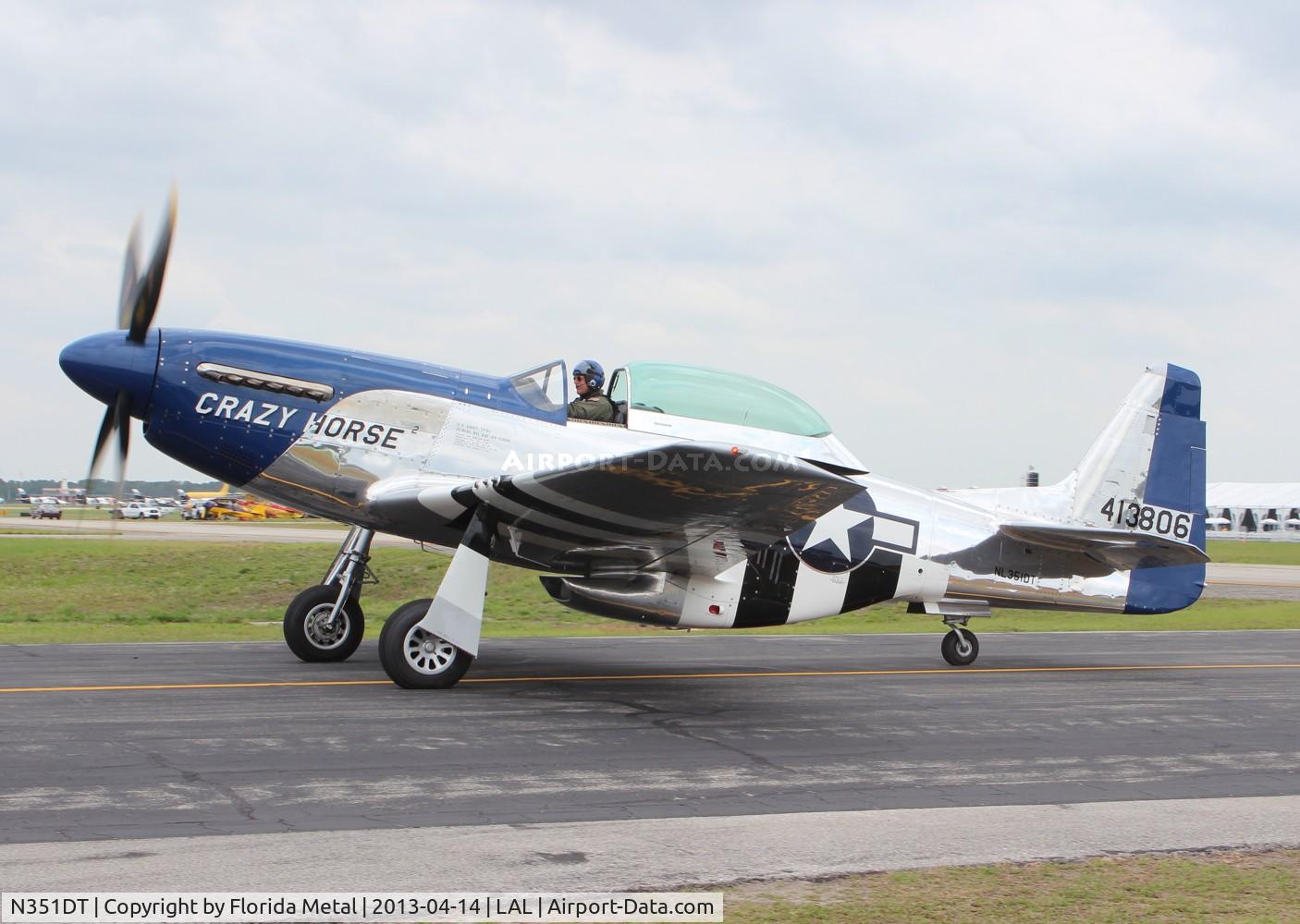 N351DT, 1944 North American P-51D Mustang C/N 122-41042, Crazy Horse 2