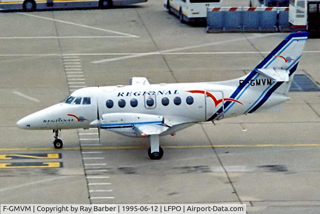 F-GMVM, British Aerospace BAe-3201 Jetstream 32 C/N 979, British Aerospace BAe Jetstream 3201 [979] (Regional Airlines) Paris-Orly 12/06/1995