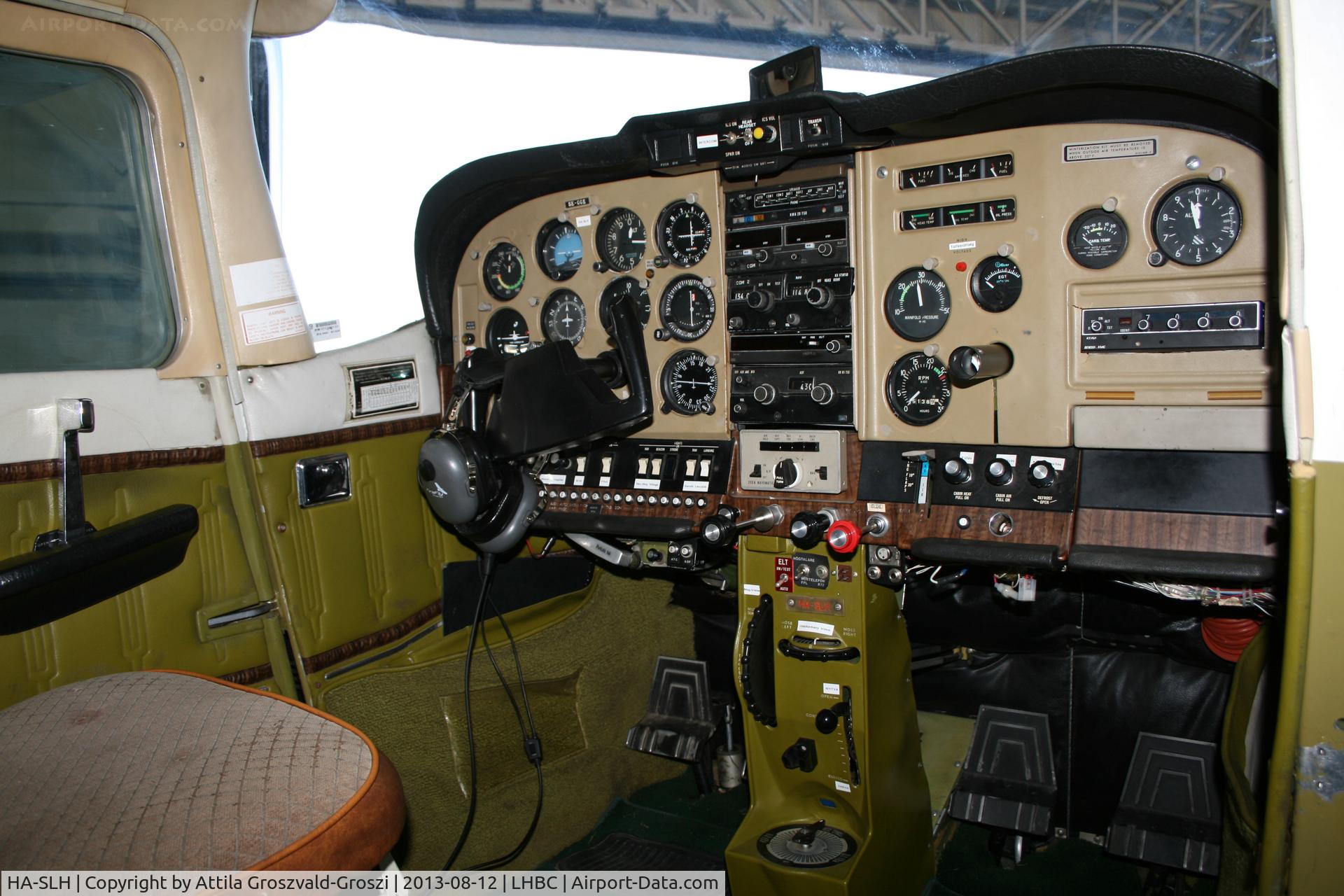 HA-SLH, 1974 Cessna 182P Skylane Skylane C/N 18263126, Békéscsaba Airport-Hungary