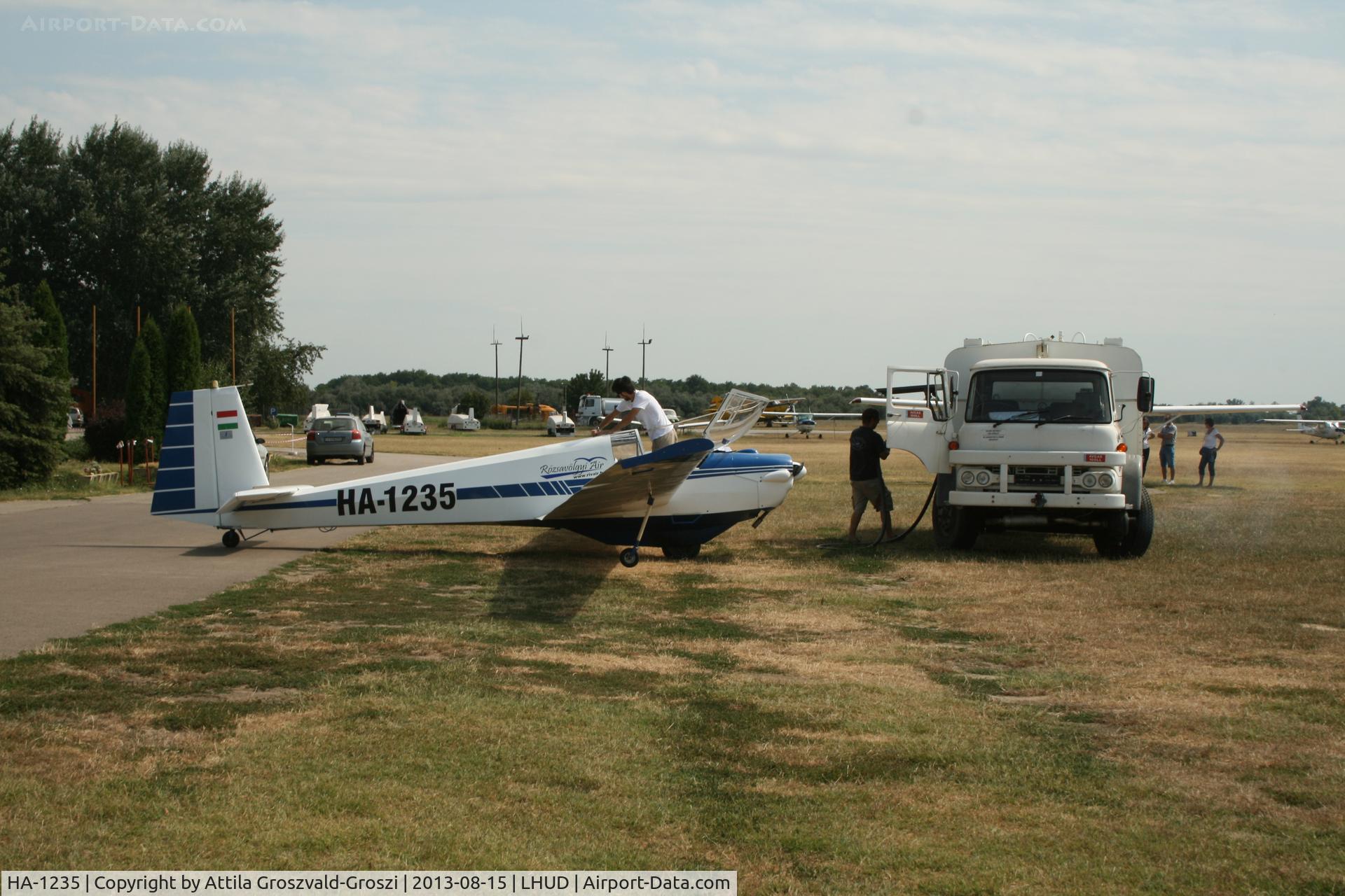 HA-1235, 1971 Scheibe SF-25D Falke C/N 46212D, Szeged Airport- Hungary
