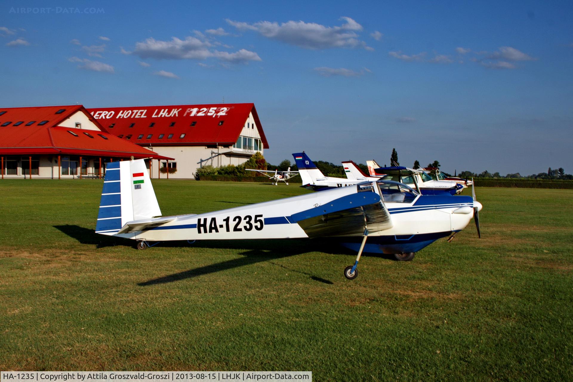 HA-1235, 1971 Scheibe SF-25D Falke C/N 46212D, Jakabszállás Airport- Hungary