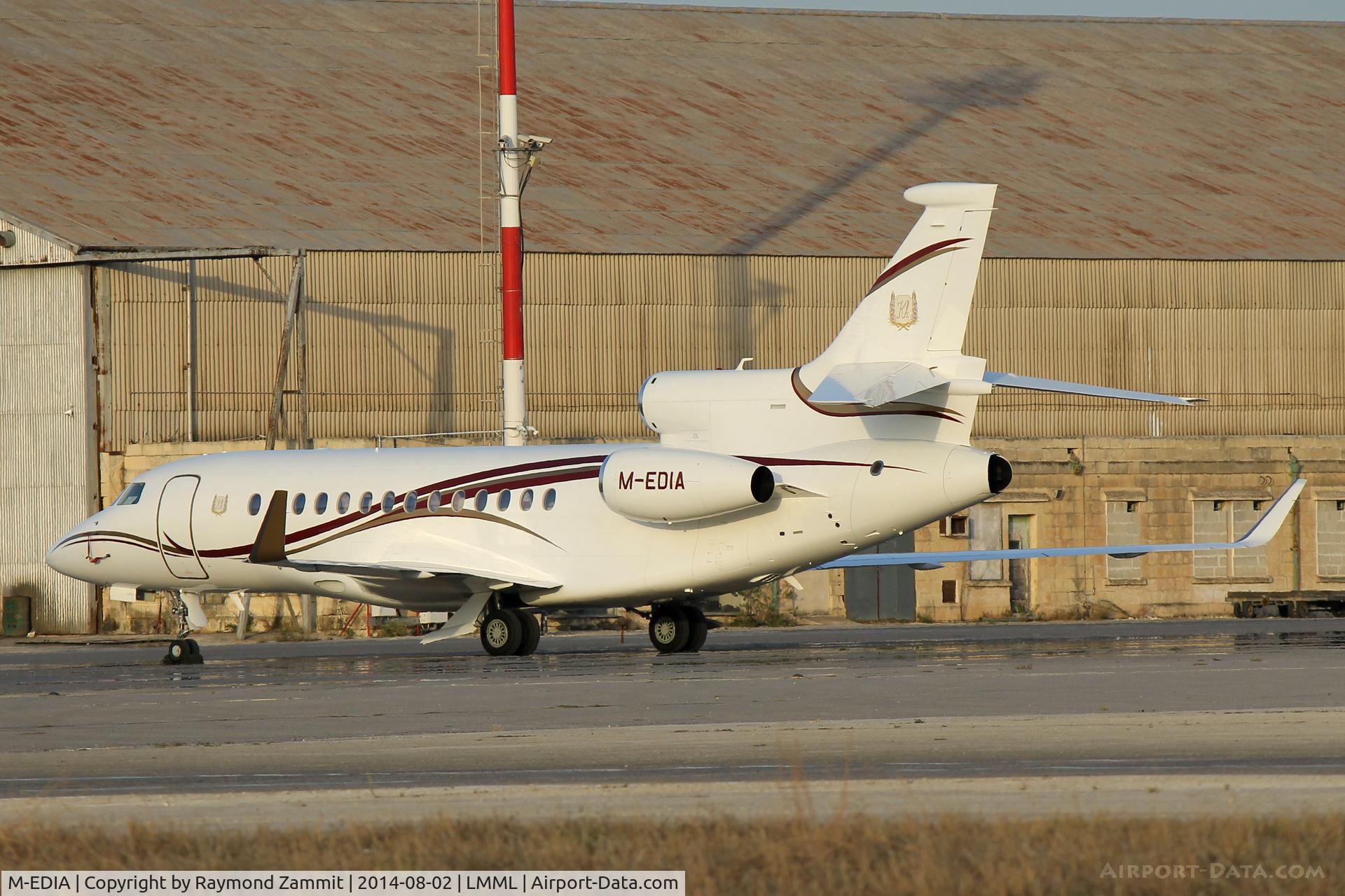 M-EDIA, 2013 Dassault Falcon 7X C/N 186, DAssault Falcon 7X M-EDIA