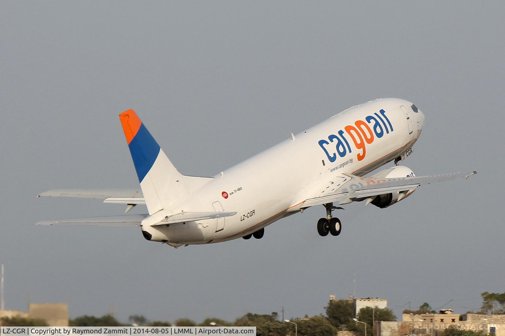 LZ-CGR, 1989 Boeing 737-448SF C/N 24474, B737-400 LZ-CGR Cargoair
