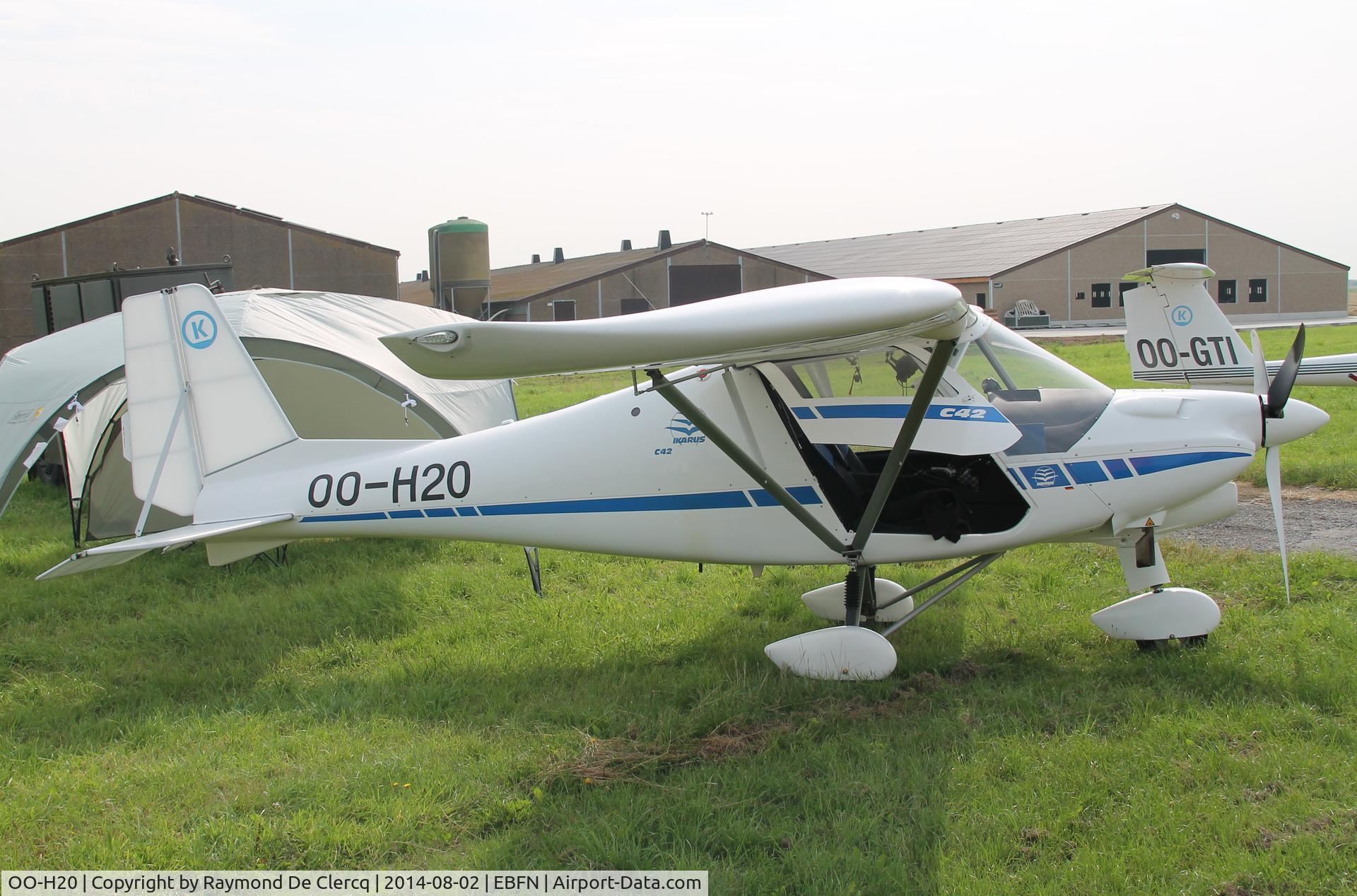 OO-H20, 2013 Comco Ikarus C42B C/N 1304-7258, Koksijde Fly-in 2-8-2014