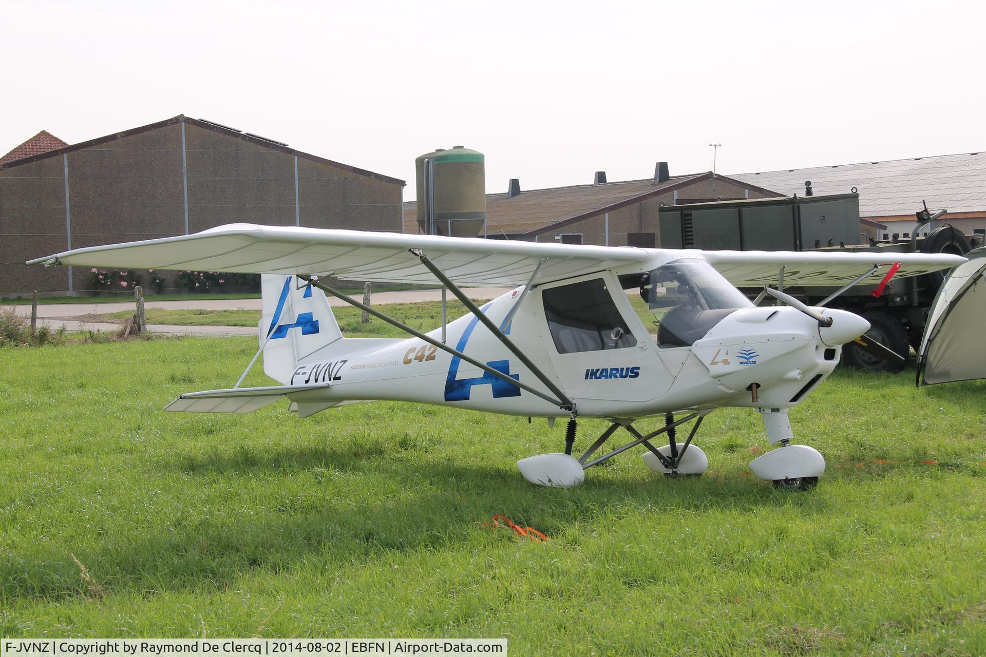 F-JVNZ, Comco  Ikarus C42 C/N Not found F-JVNZ, Koksijde Fly-in 2-8-2014