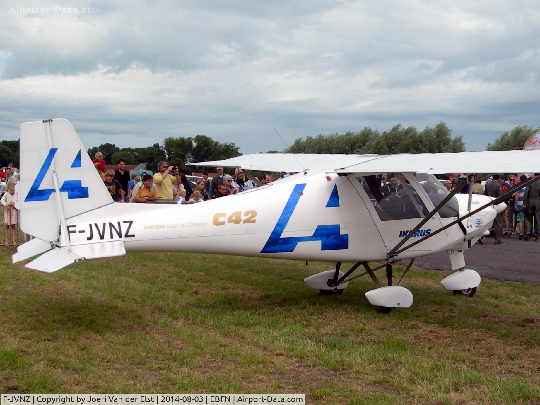 F-JVNZ, Comco  Ikarus C42 C/N Not found F-JVNZ, Fly-in Koksijde 2014
