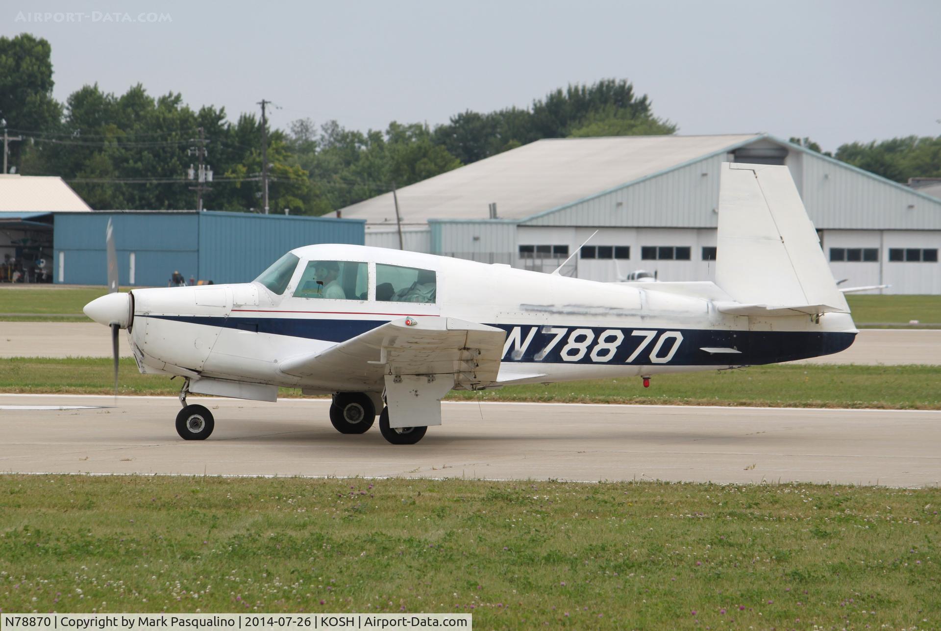 N78870, 1964 Mooney M20C Ranger C/N 2885, Mooney M20C