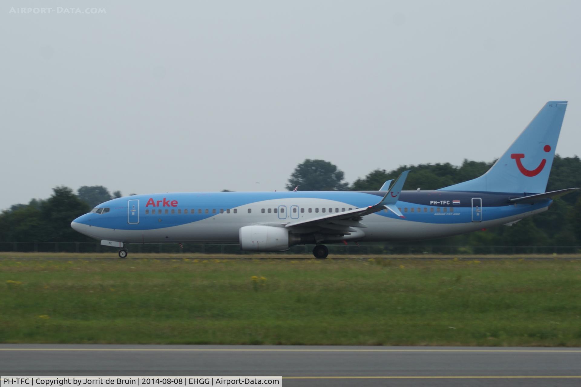 PH-TFC, 2009 Boeing 737-8K5 C/N 35146, Full speed to VR on runway 05.