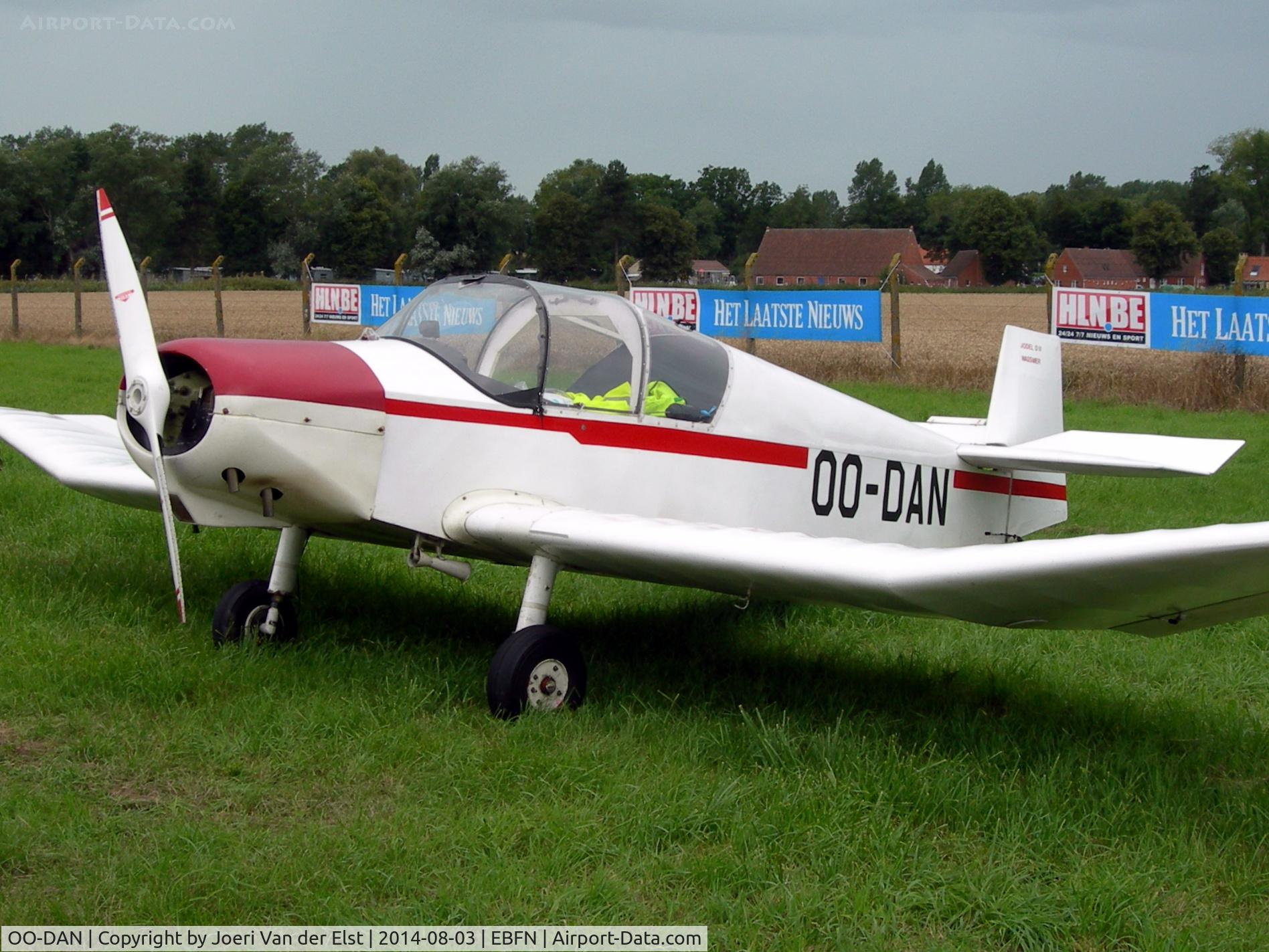 OO-DAN, Jodel D-112 C/N 1305, Fly-in Koksijde 2014