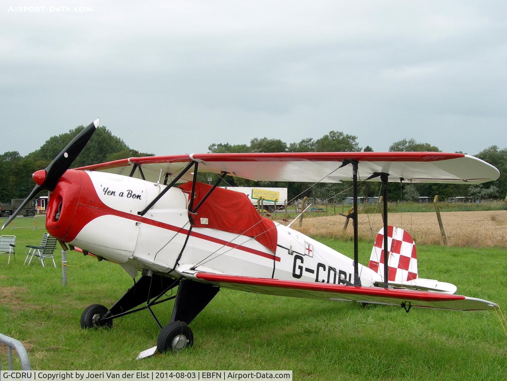 G-CDRU, 1946 CASA 1-131E Jungmann C/N 2321, Fly-in Koksijde 2014