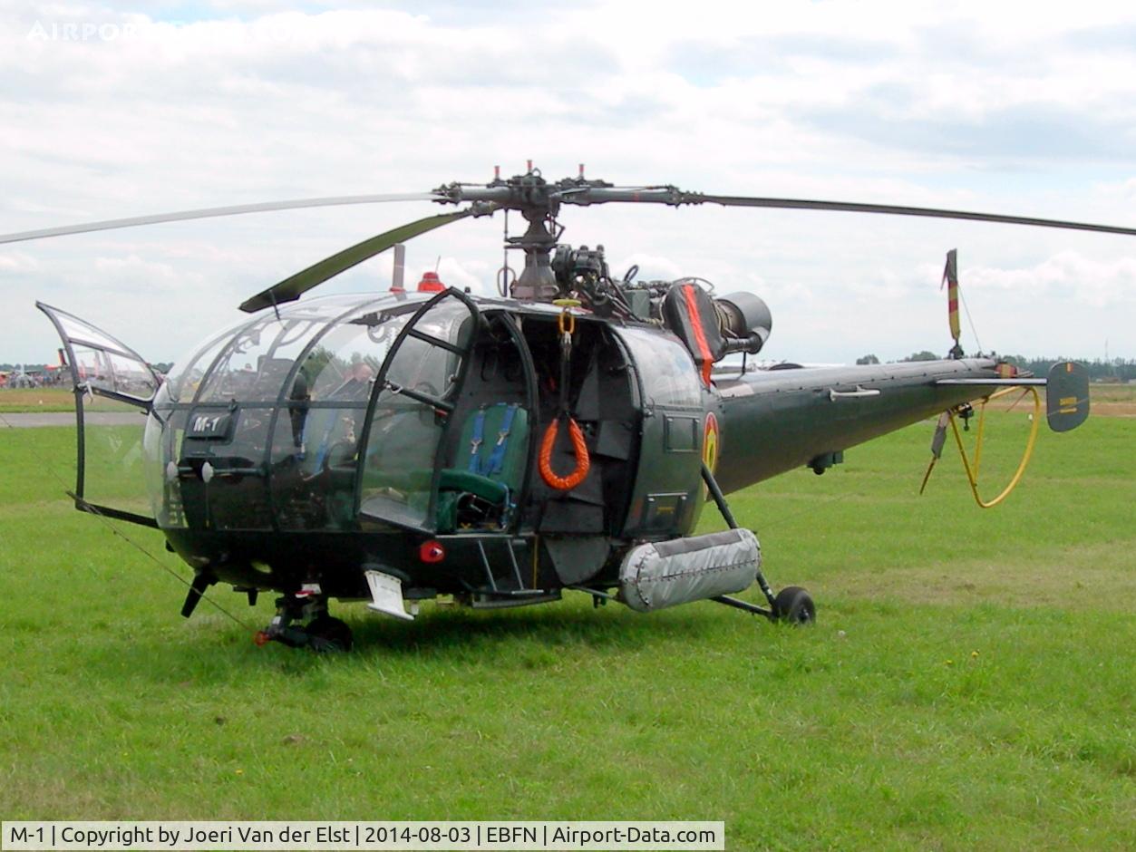 M-1, 1981 Sud Aviation SA-316B Alouette III C/N 1812, Fly-in Koksijde 2014