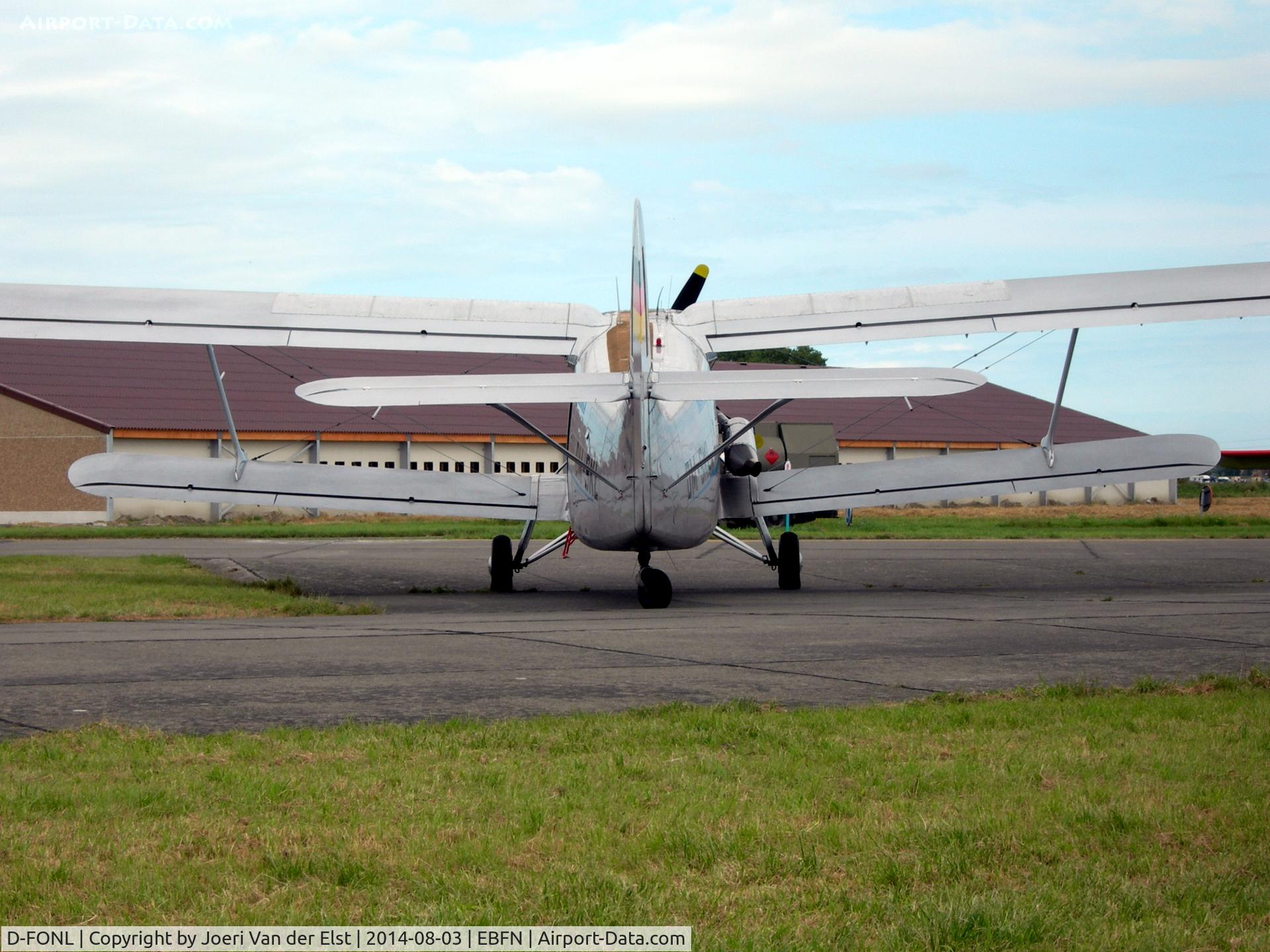 D-FONL, 1957 Antonov An-2T C/N 17802, Fly-in Koksijde 2014