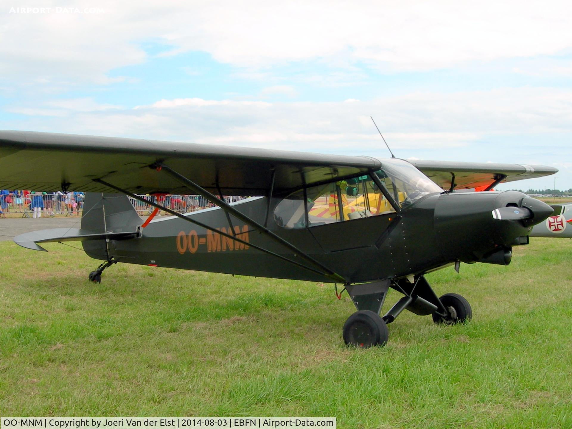 OO-MNM, 1979 Piper PA-18-150 Super Cub C/N 18-8009035, Fly-in Koksijde 2014