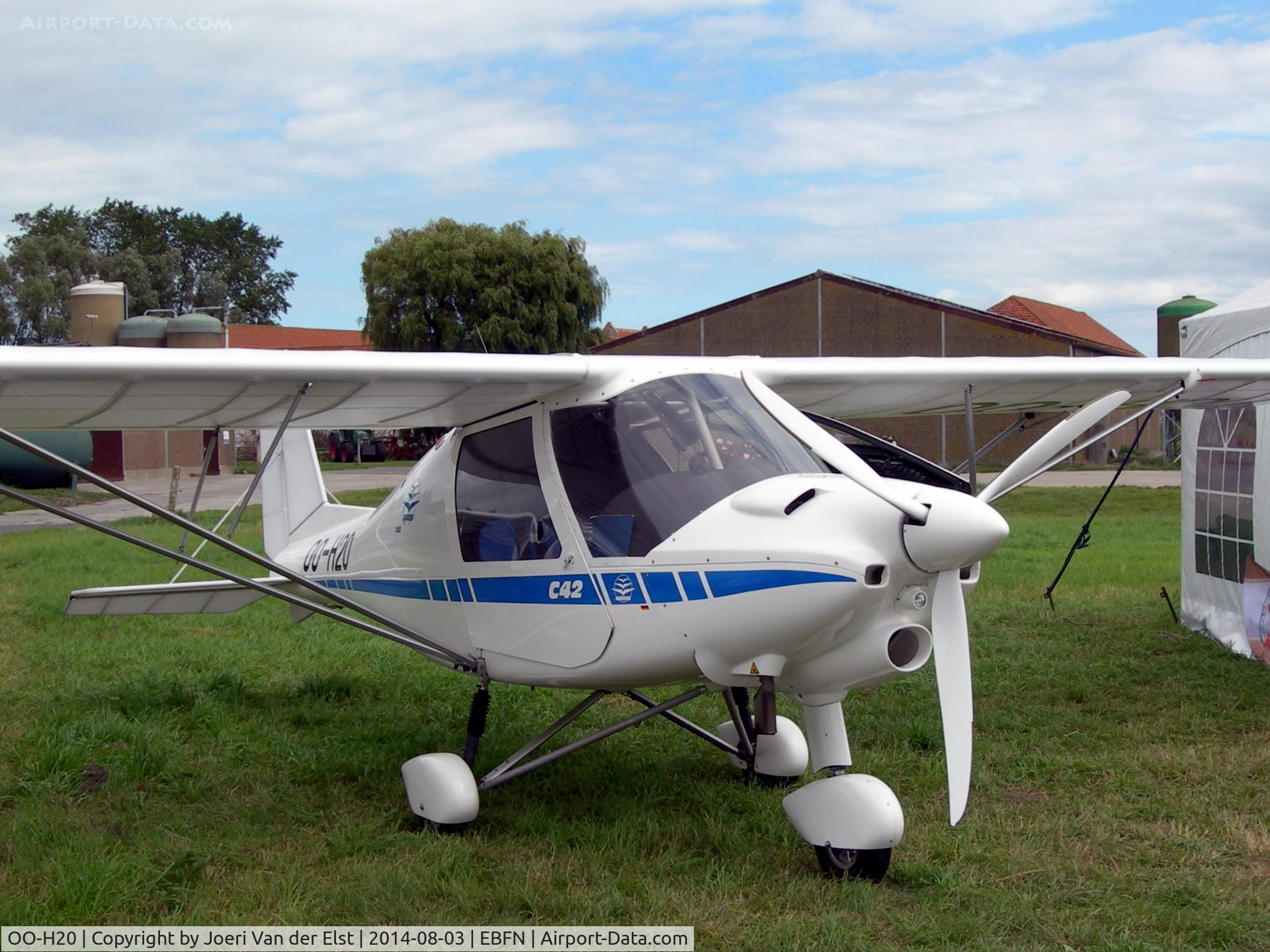OO-H20, 2013 Comco Ikarus C42B C/N 1304-7258, Fly-in Koksijde 2014
