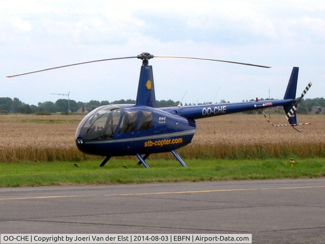 OO-CHE, 2008 Robinson R44 Raven II C/N 12316, Fly-in Koksijde 2014
