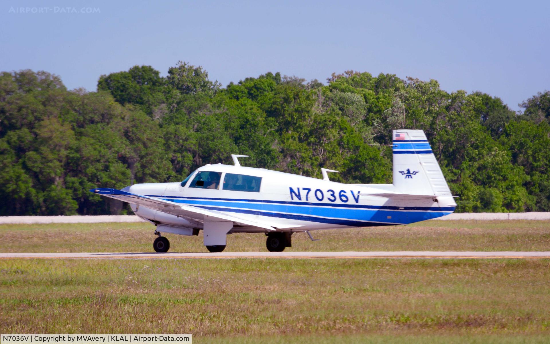 N7036V, 1976 Mooney M20F Executive C/N 22-1383, 2014 Sun n Fun