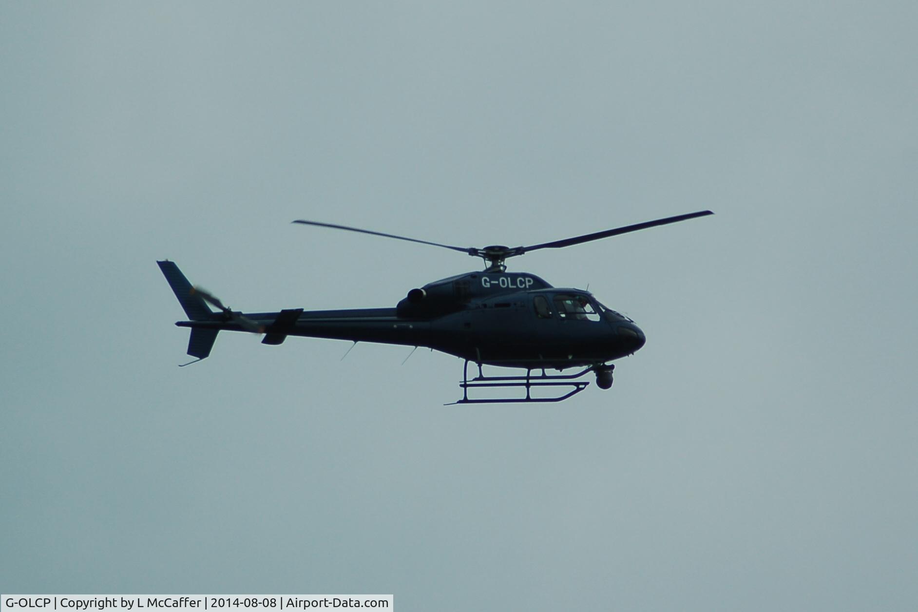 G-OLCP, 1994 Eurocopter AS-355N Ecureuil 2 C/N 5580, Two fly pasts near Newmains, Wishaw, North Lanarkshire.