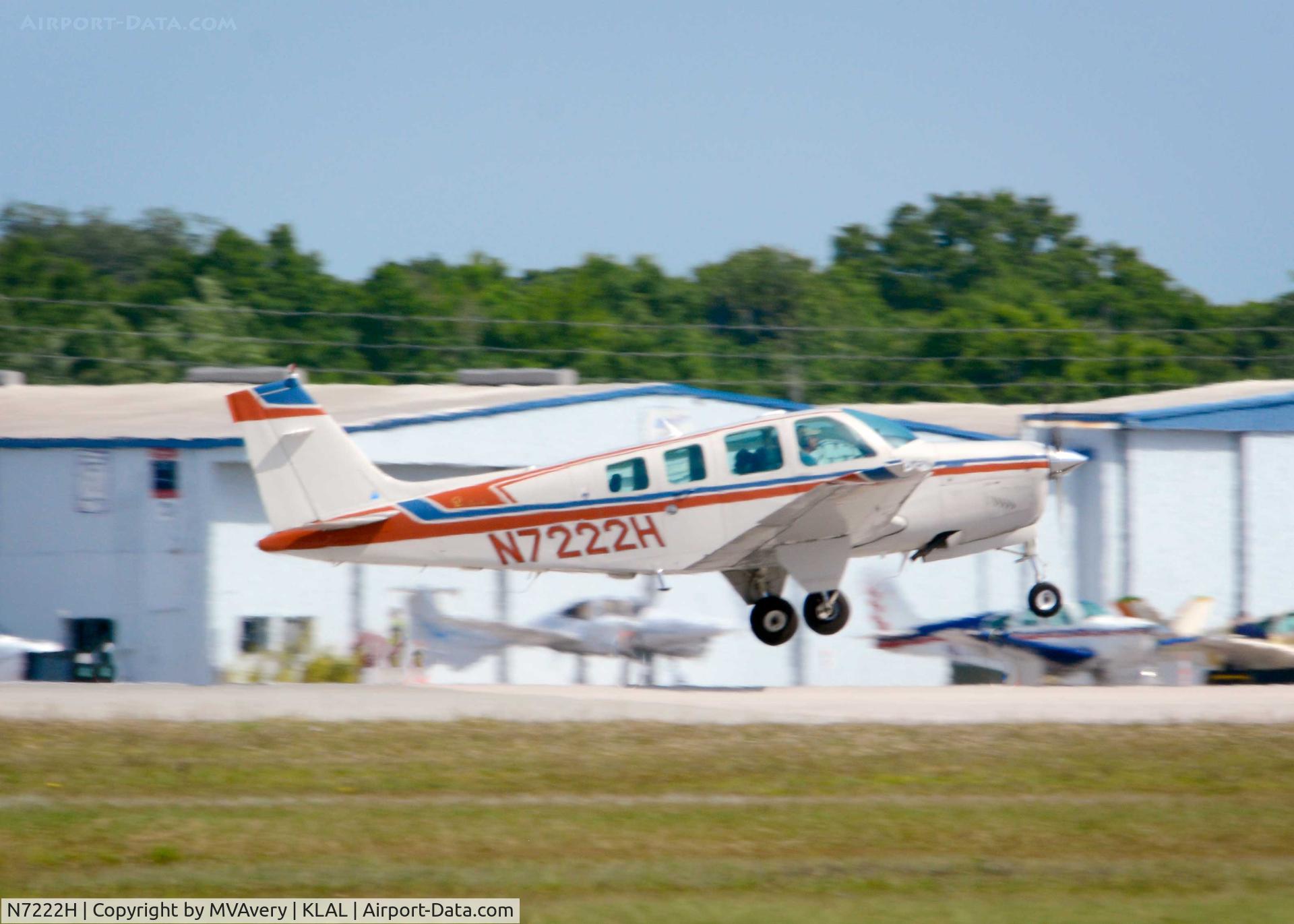 N7222H, 1984 Beech A36 Bonanza 36 C/N E-2179, 2014 Sun n Fun