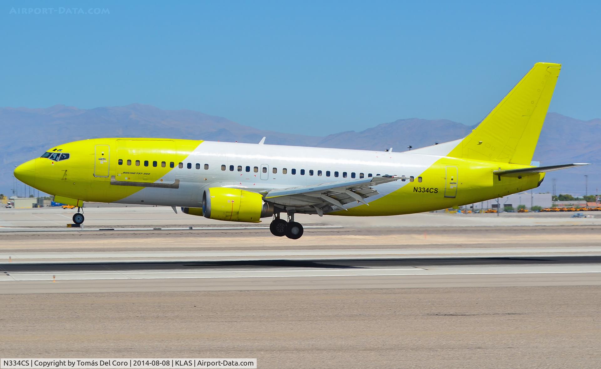 N334CS, 1988 Boeing 737-3M8(QC) C/N 24021, N334CS WFBN Wells Fargo Bank Northwest 1988 Boeing 737-3M8(QC) - cn 24021 / ln 1630

Las Vegas - McCarran International Airport (LAS / KLAS)
USA - Nevada August 8, 2014
Photo: Tomás Del Coro