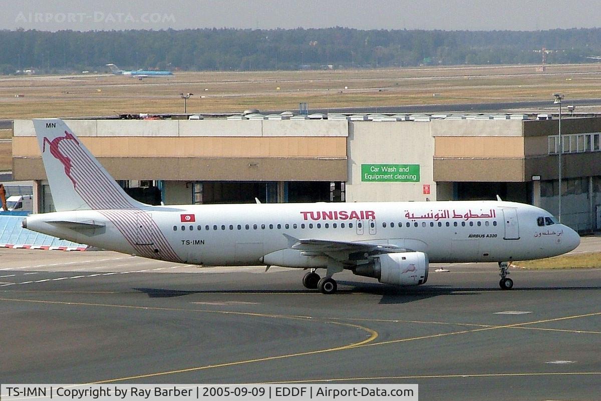 TS-IMN, 2000 Airbus A320-211 C/N 1187, Airbus A320-211 [1187] (Tunisair) Frankfurt~D 09/09/2005