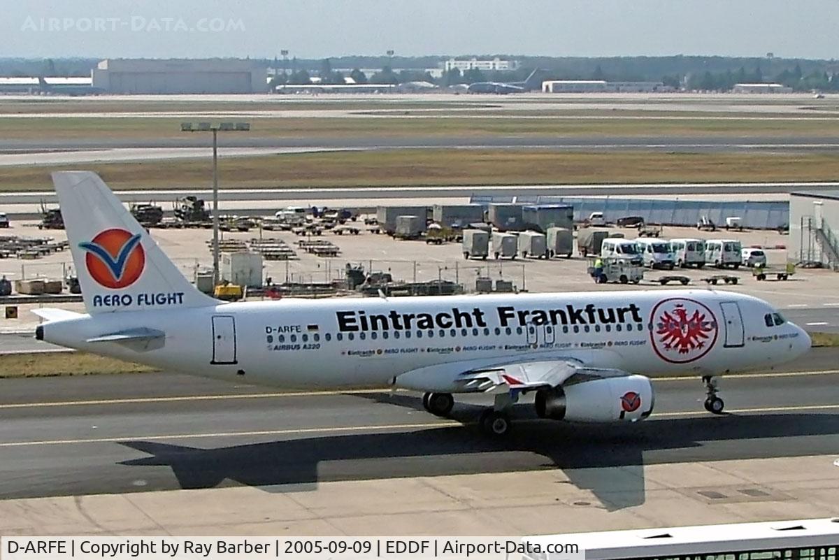 D-ARFE, Airbus A320-232 C/N 0575, Airbus A320-232 [0575] (Aero Flight) Frankfurt~D 09/09/2005