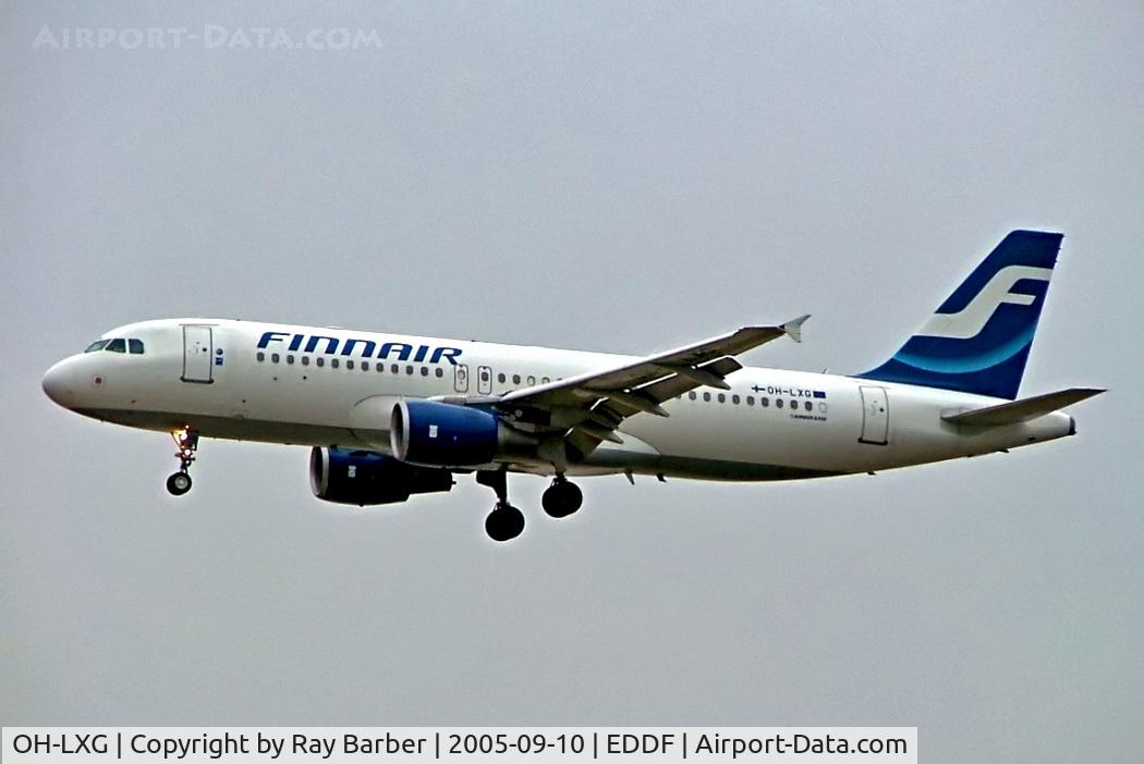 OH-LXG, 2002 Airbus A320-214 C/N 1735, Airbus A320-214 [1735] (Finnair) Frankfurt~D 10/09/2005