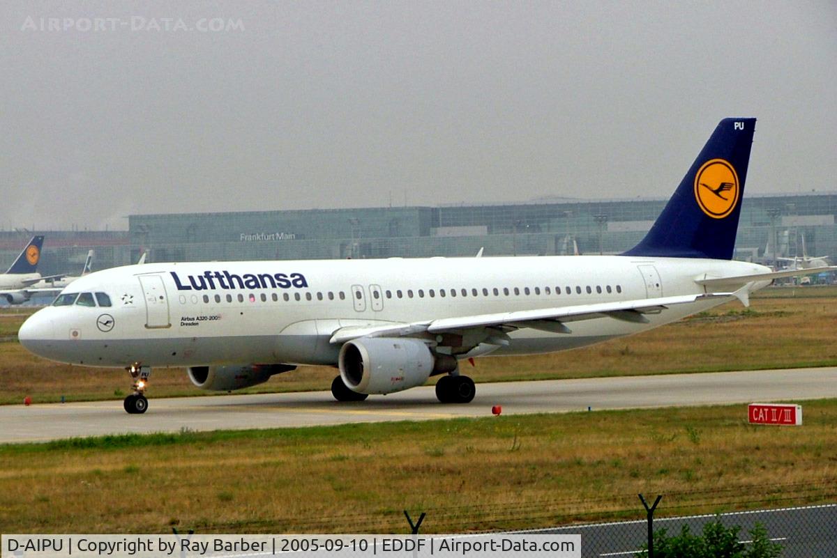 D-AIPU, 1990 Airbus A320-211 C/N 135, Airbus A320-211 [0135] (Lufthansa) Frankfurt~G 10/09/2005