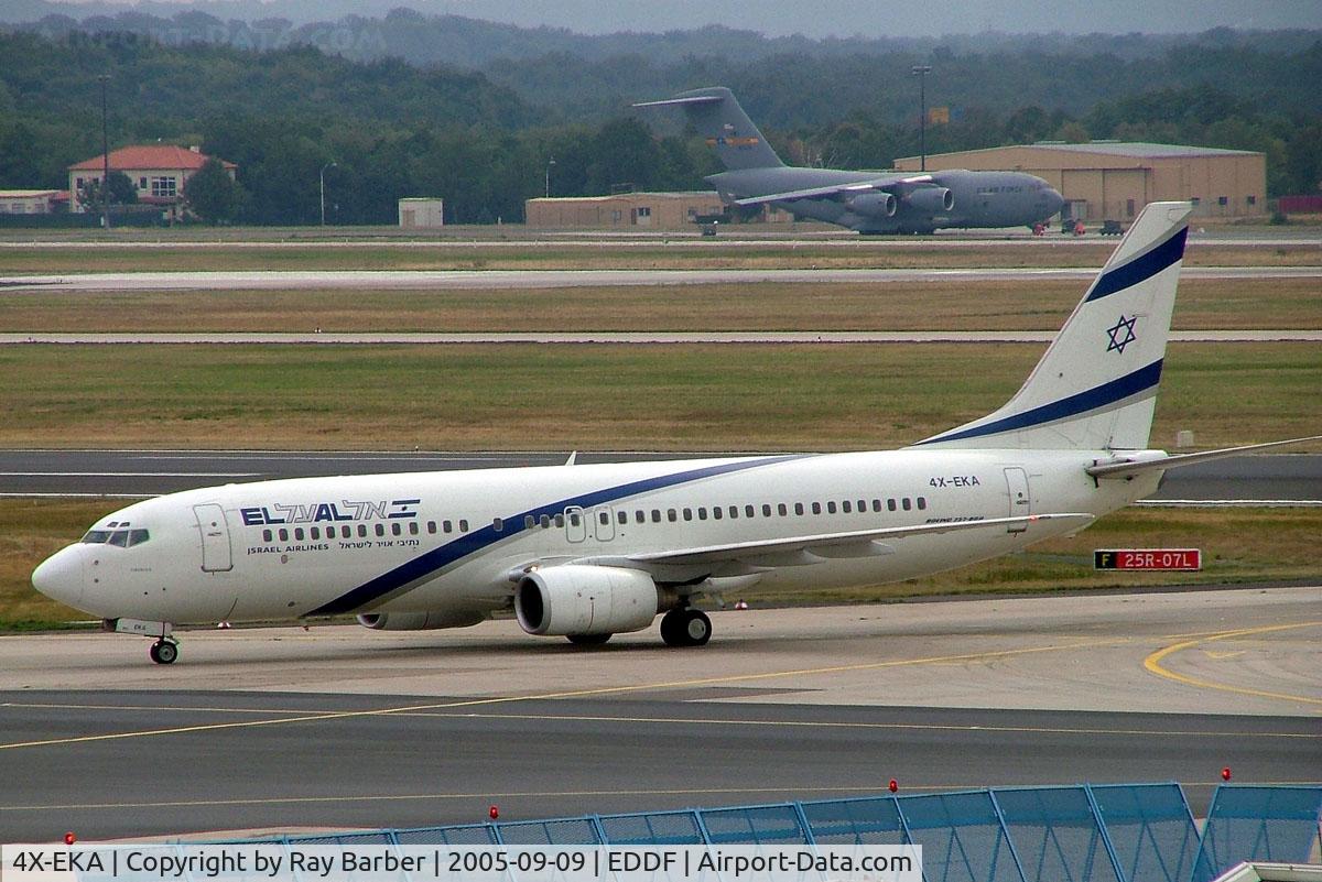 4X-EKA, 1999 Boeing 737-858 C/N 29957, Boeing 737-858 [29957] (El Al Israel Airlines) Frankfurt~D 09/09/2005