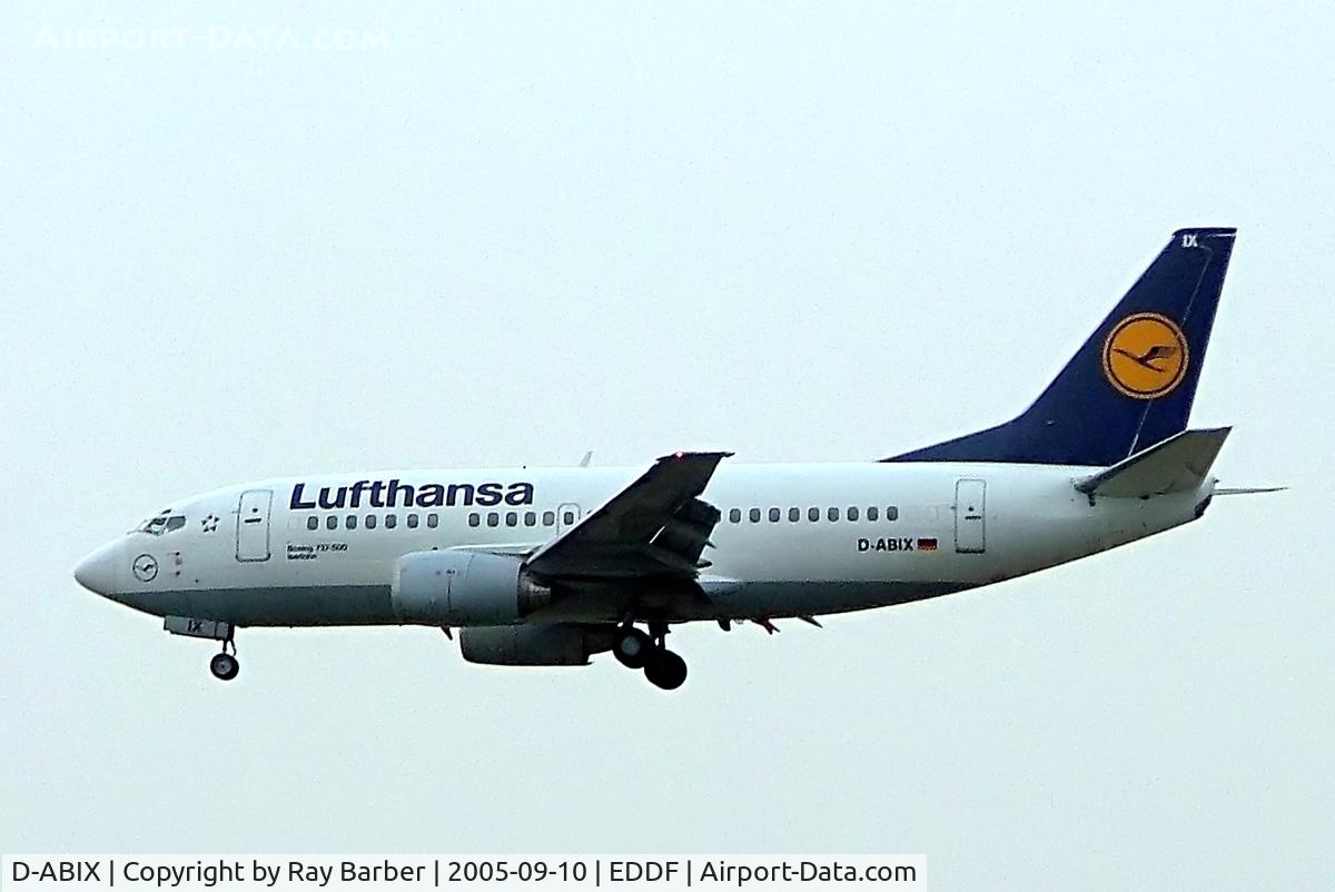 D-ABIX, 1991 Boeing 737-530 C/N 24946, Boeing 737-530 [24946] (Lufthansa) Frankfurt~D 10/09/2006