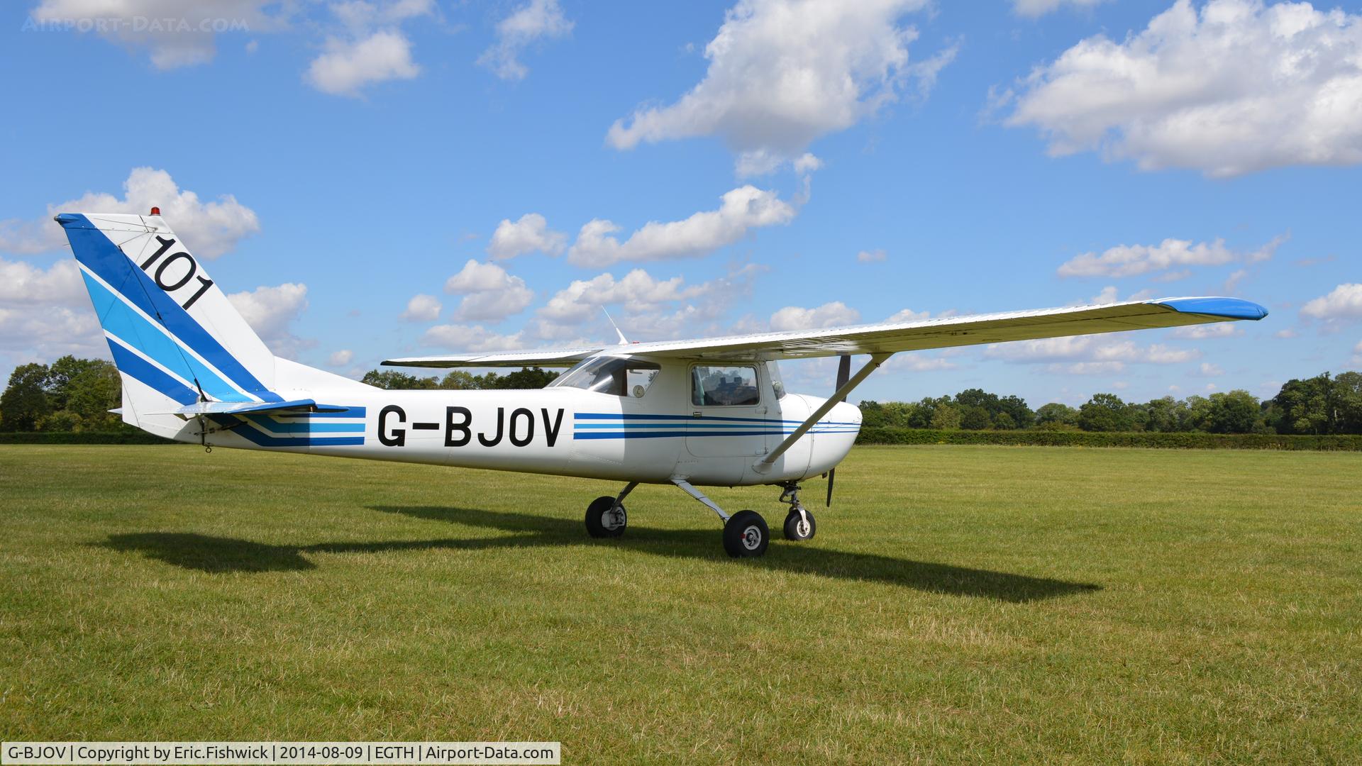 G-BJOV, 1970 Reims F150K C/N 0558, 2. G-BJOV visiting Shuttleworth (Old Warden) Aerodrome.