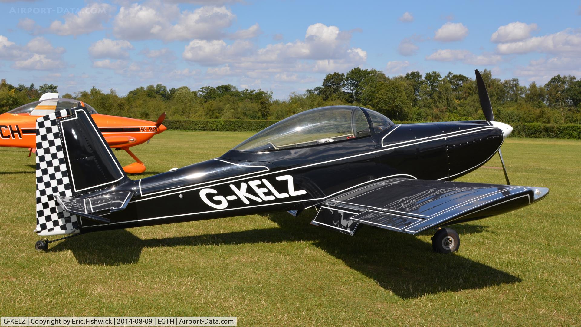 G-KELZ, 2003 Vans RV-8 C/N PFA 303-13665, 2. G-KELZ visiting Shuttleworth (Old Warden) Aerodrome.