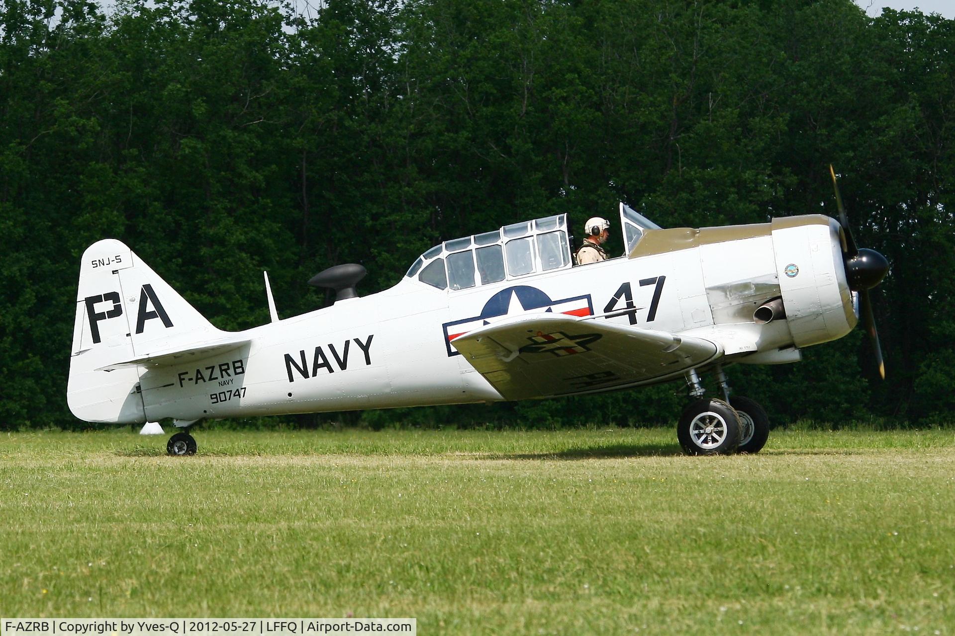 F-AZRB, North American SNJ-5 Texan Texan C/N 88-17955, North American SNJ-5 Texan, La Ferté-Alais Airfield (LFFQ)
