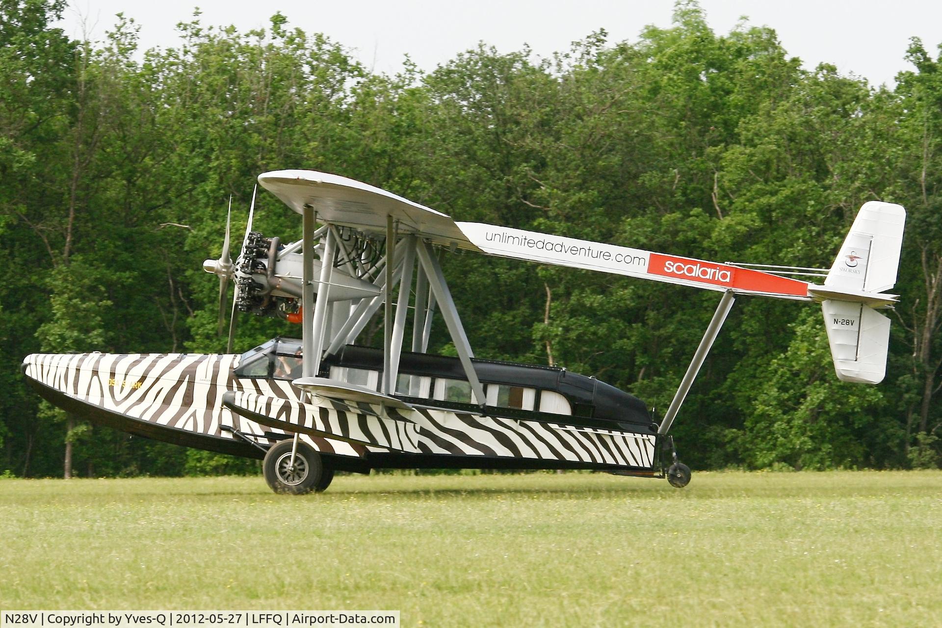 N28V, 2001 Sikorsky S-38B (Replica) C/N B414-20, Sikorsky S-38B, La Ferté-Alais Airfield (LFFQ) Air Show (Le Temps Des Hélices) in may 2012