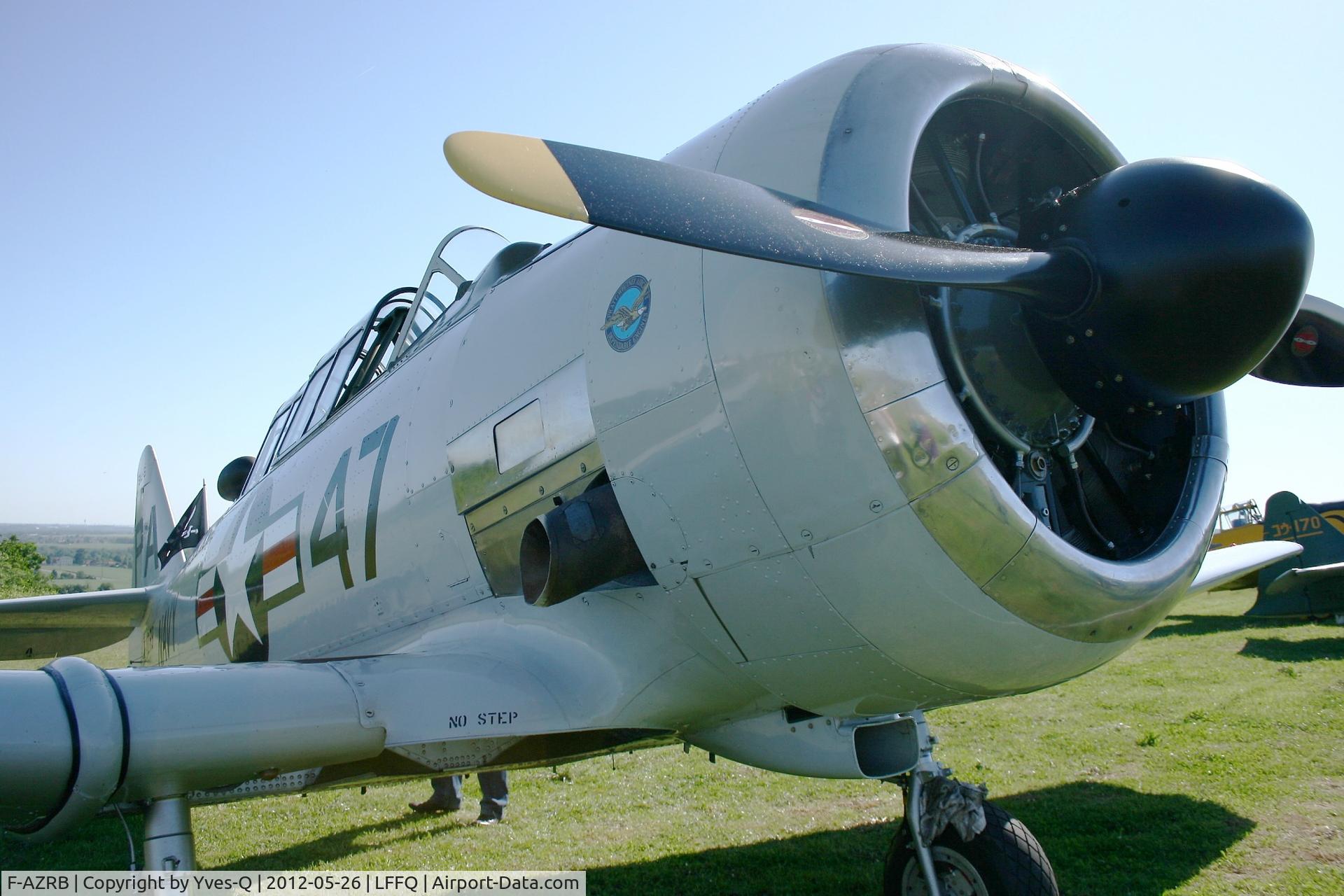 F-AZRB, North American SNJ-5 Texan Texan C/N 88-17955, North American SNJ-5 Texan, La Ferté-Alais Airfield (LFFQ)