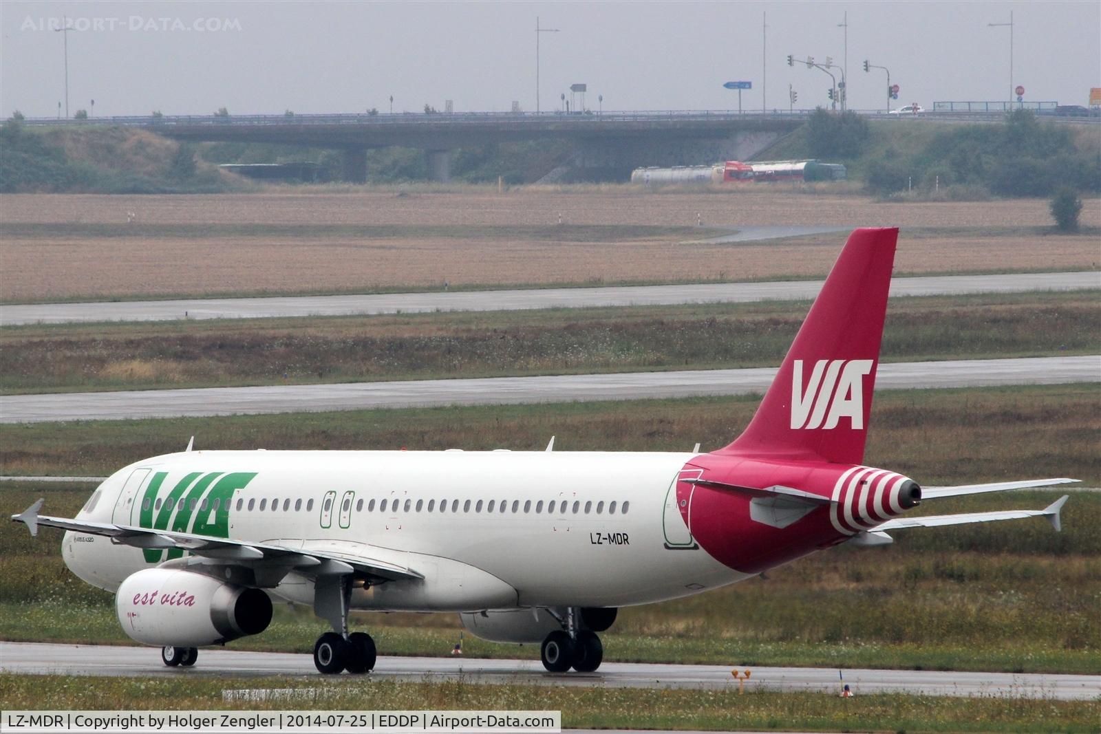 LZ-MDR, 2012 Airbus A320-232 C/N 5158, ...rolling along twy Alpha 6...