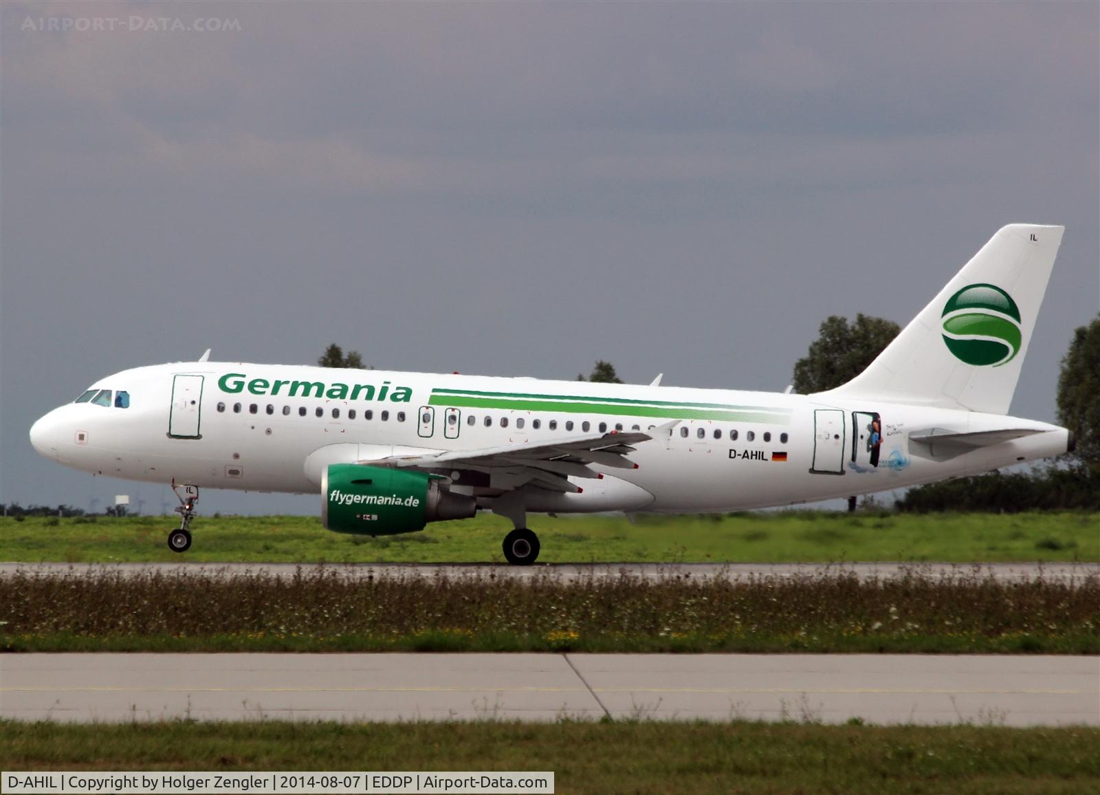 D-AHIL, 2008 Airbus A319-112 C/N 3589, Departure on rwy 26R....