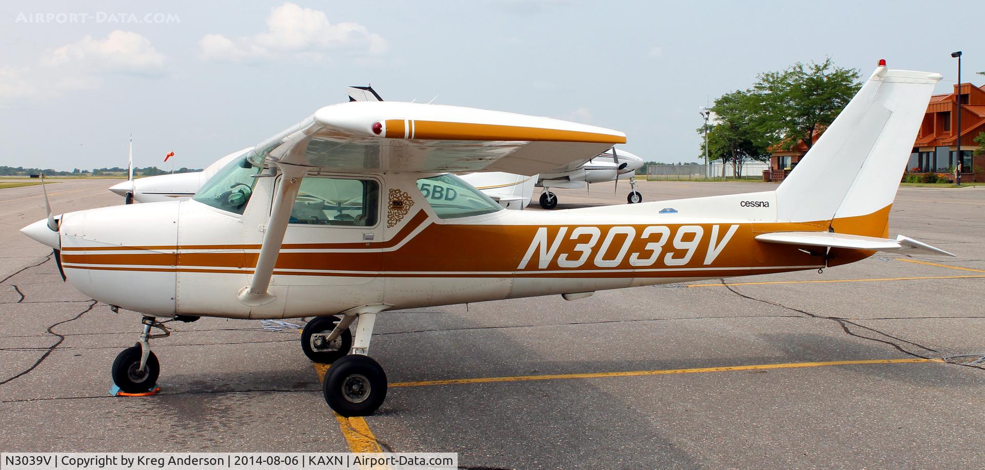 N3039V, 1974 Cessna 150M C/N 15076364, Cessna 150M on the line.