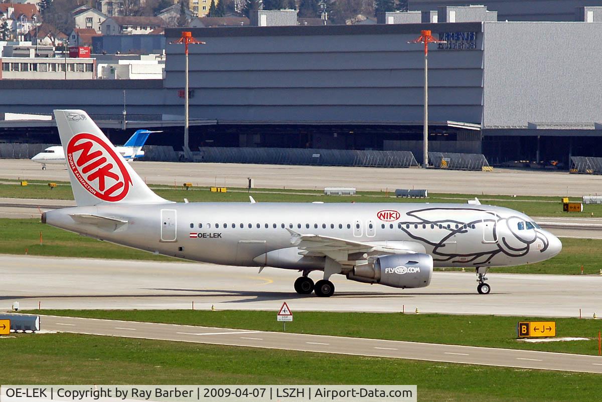 OE-LEK, 2007 Airbus A319-112 C/N 3019, Airbus A319-132 [3019] (flyniki) Vienna-Schwechat~OE 12/09/2007